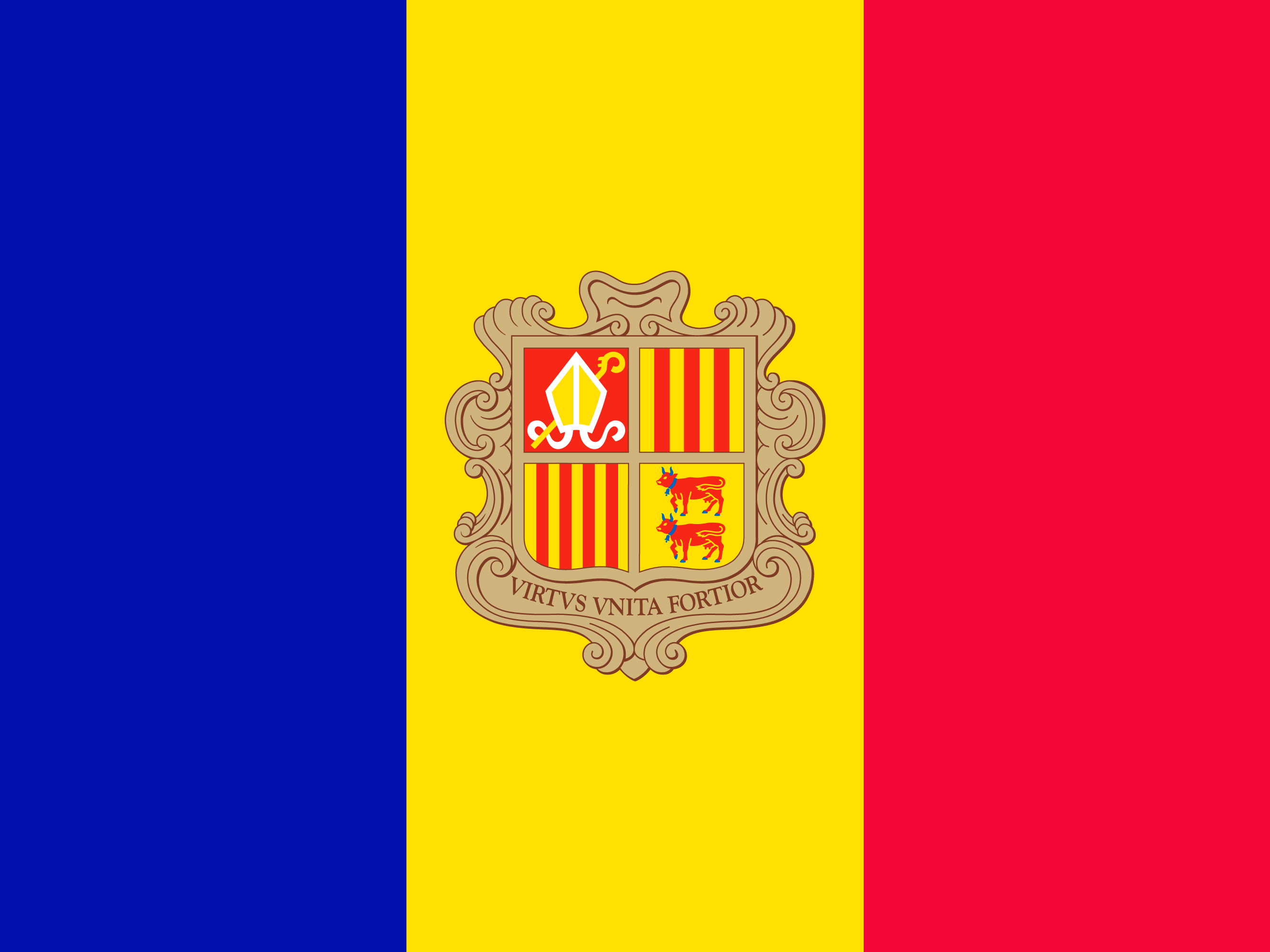 Bandera de Andorra