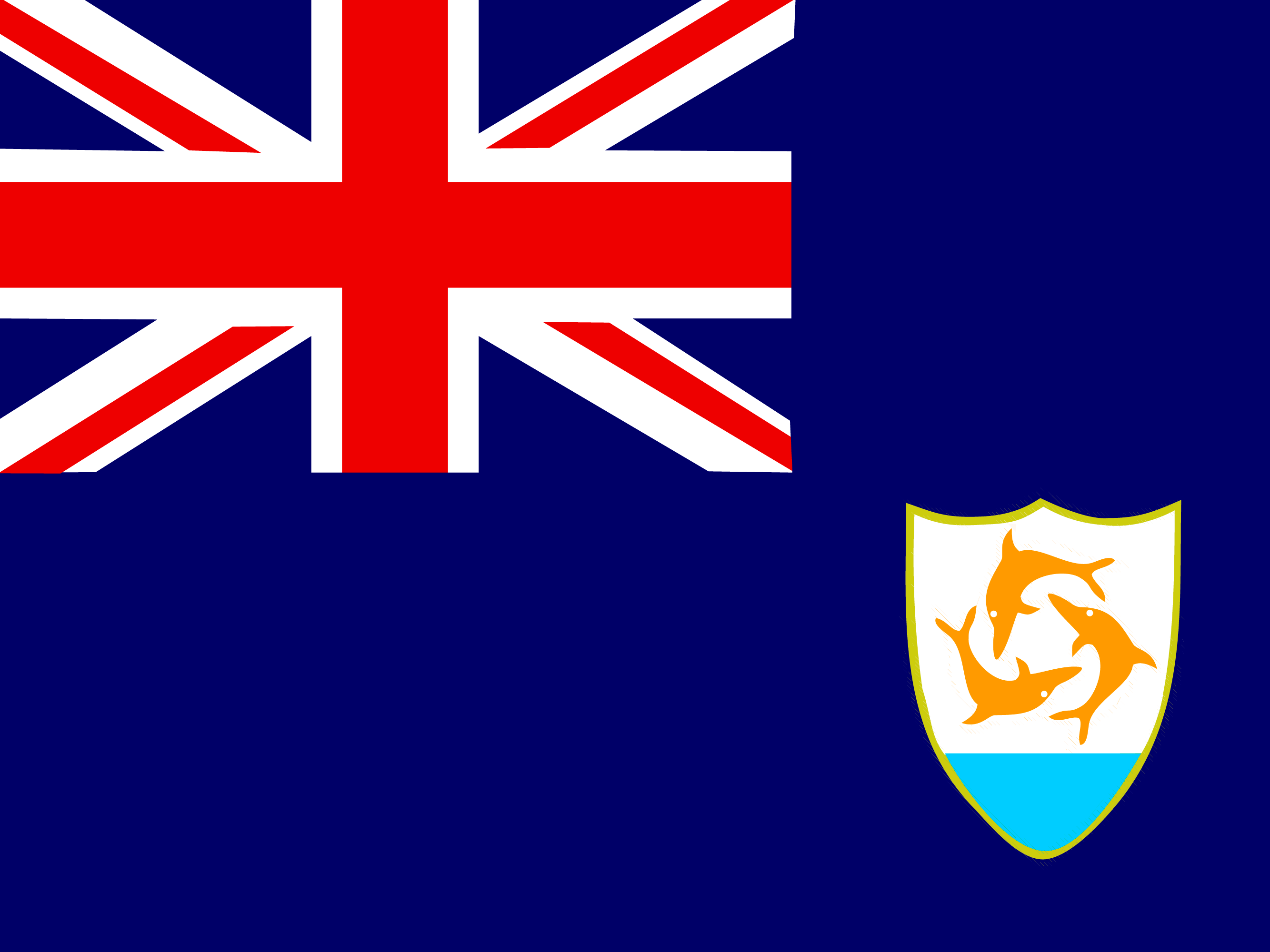 Bandera de Anguila