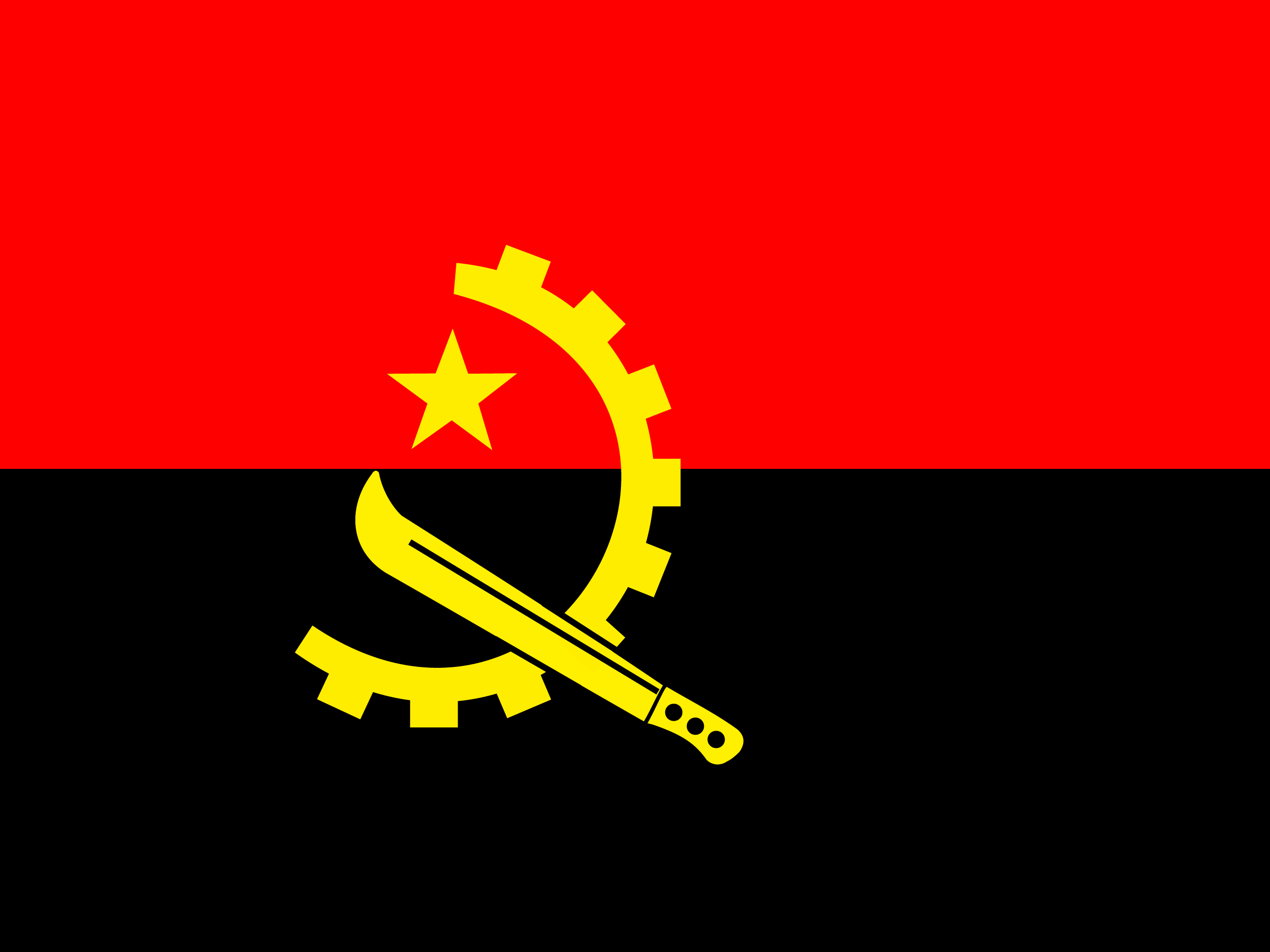 Bandera de Angola
