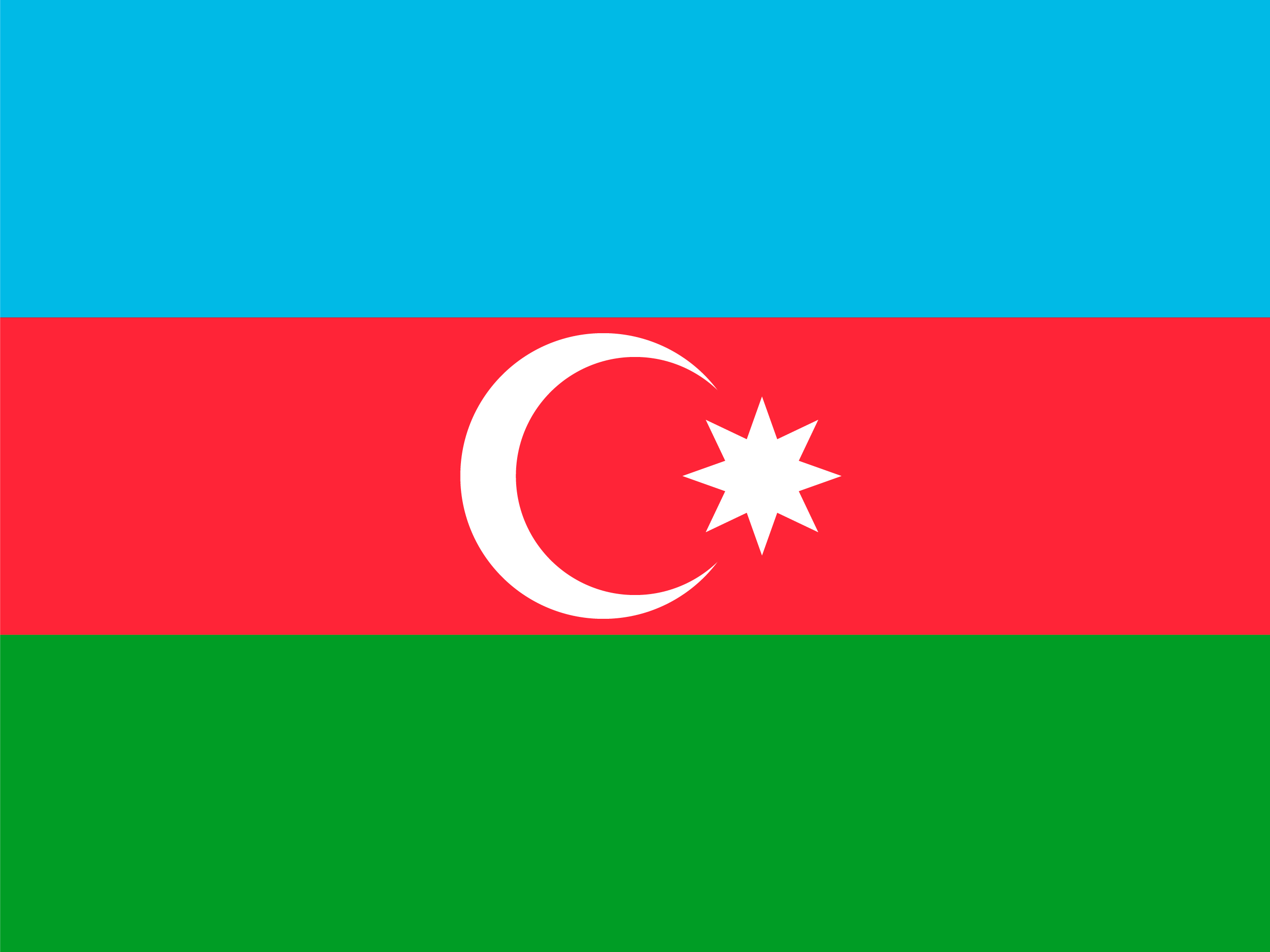 Bandera de Azerbaiyán