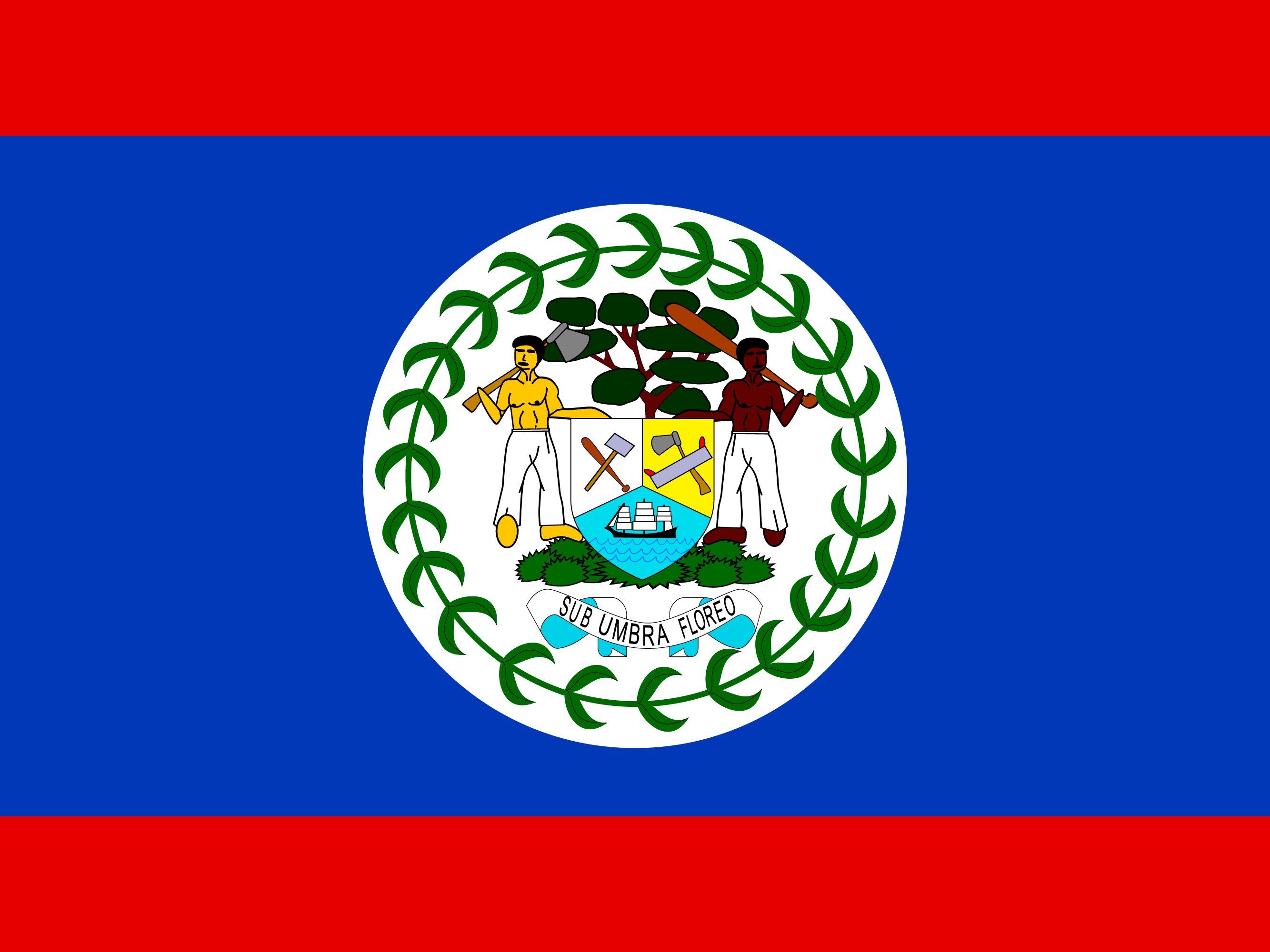 Bandera de Belice