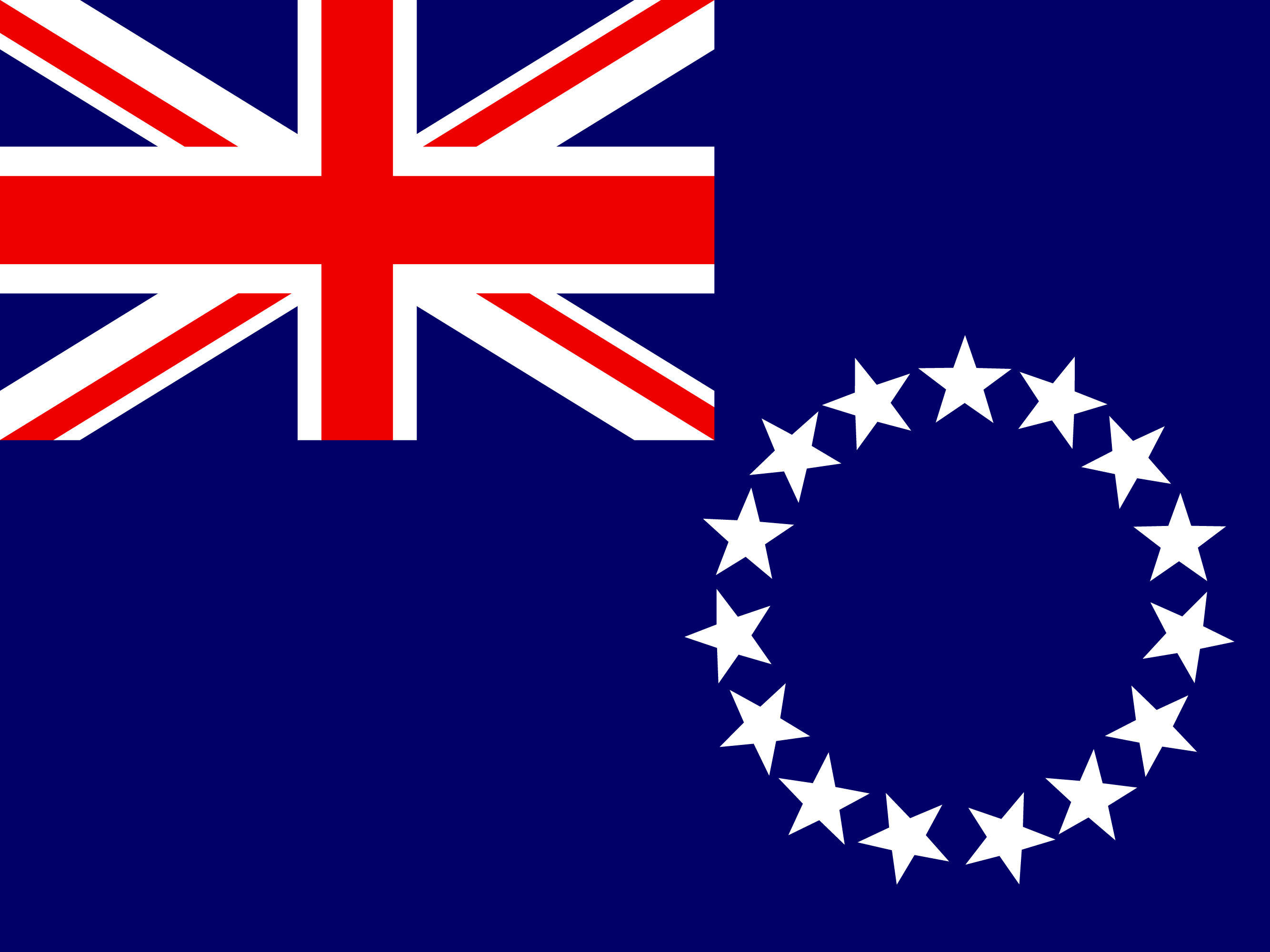 Bandera de Islas Cook
