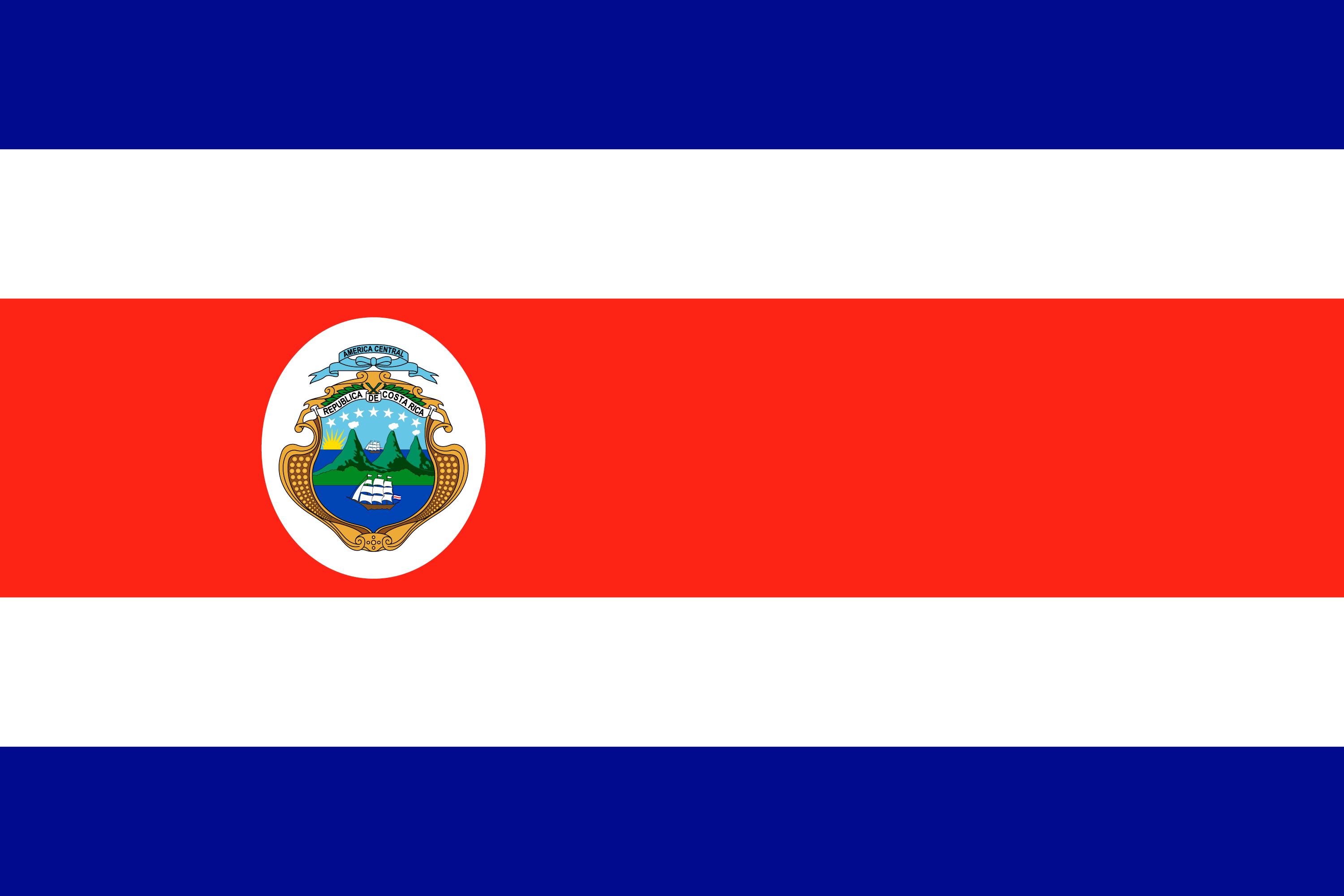 Bandera de Costa Rica