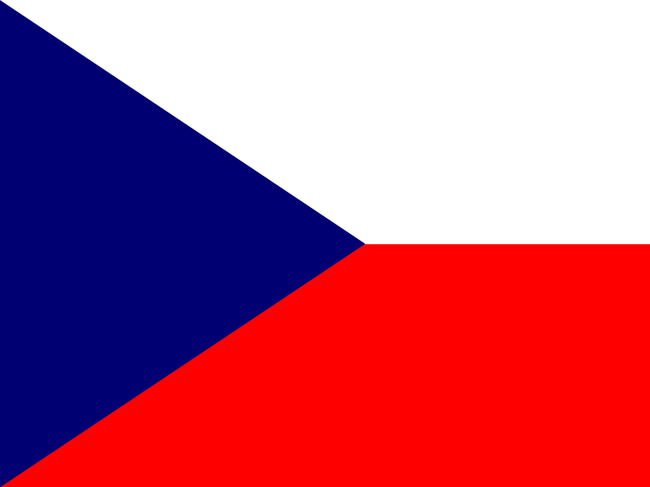 Bandera de República Checa