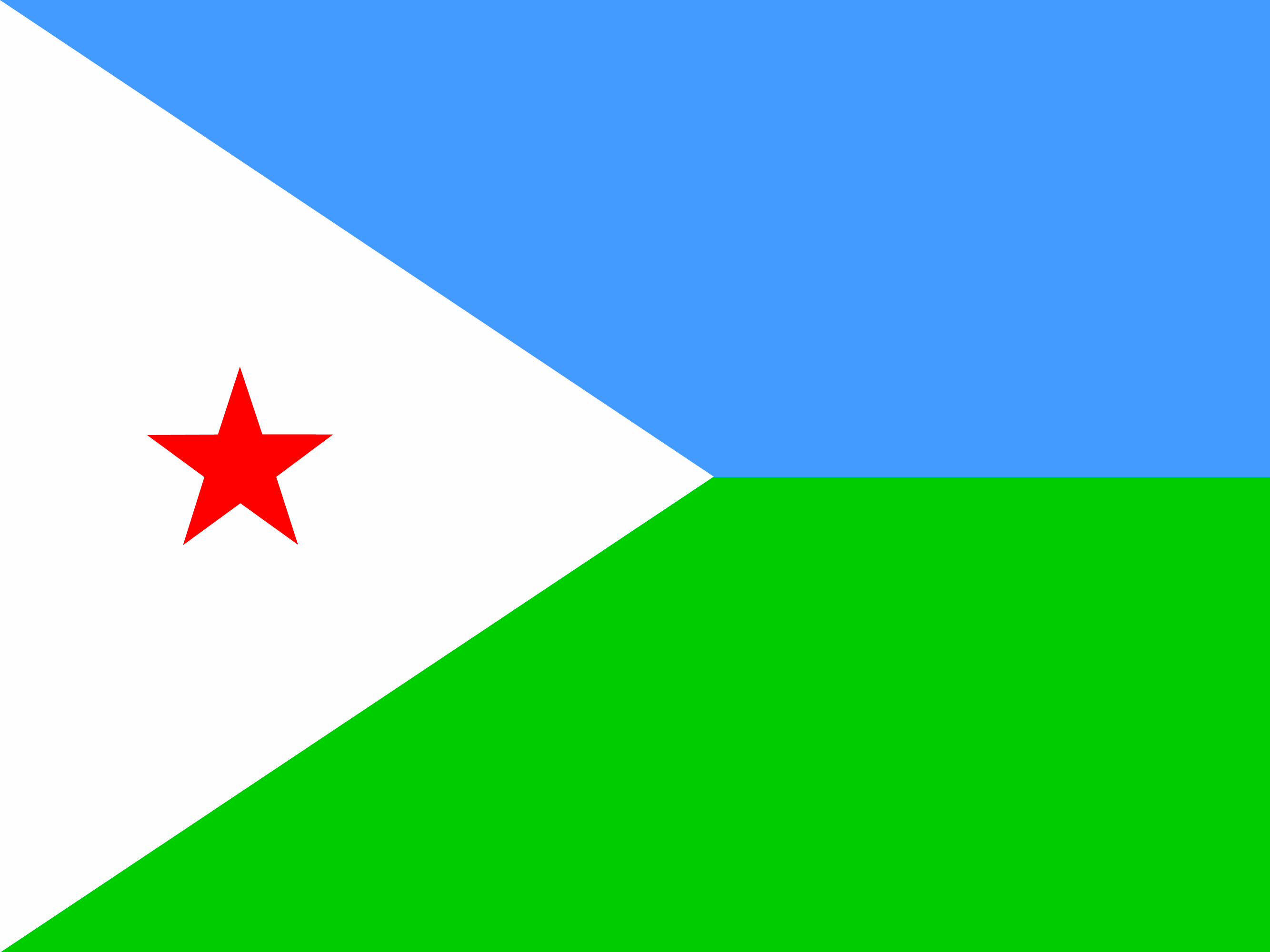 Bandera de Yibuti