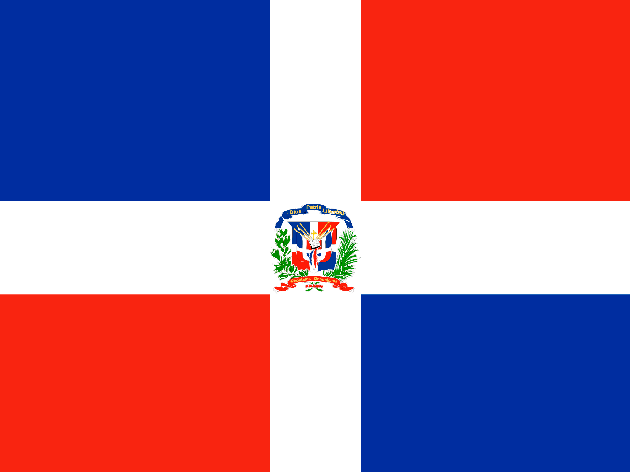Bandera de República Dominicana