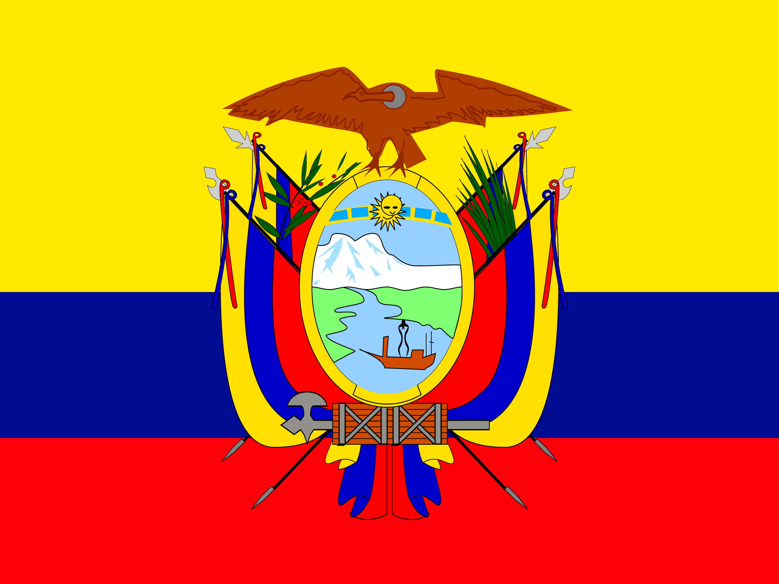 Bandera de Ecuador