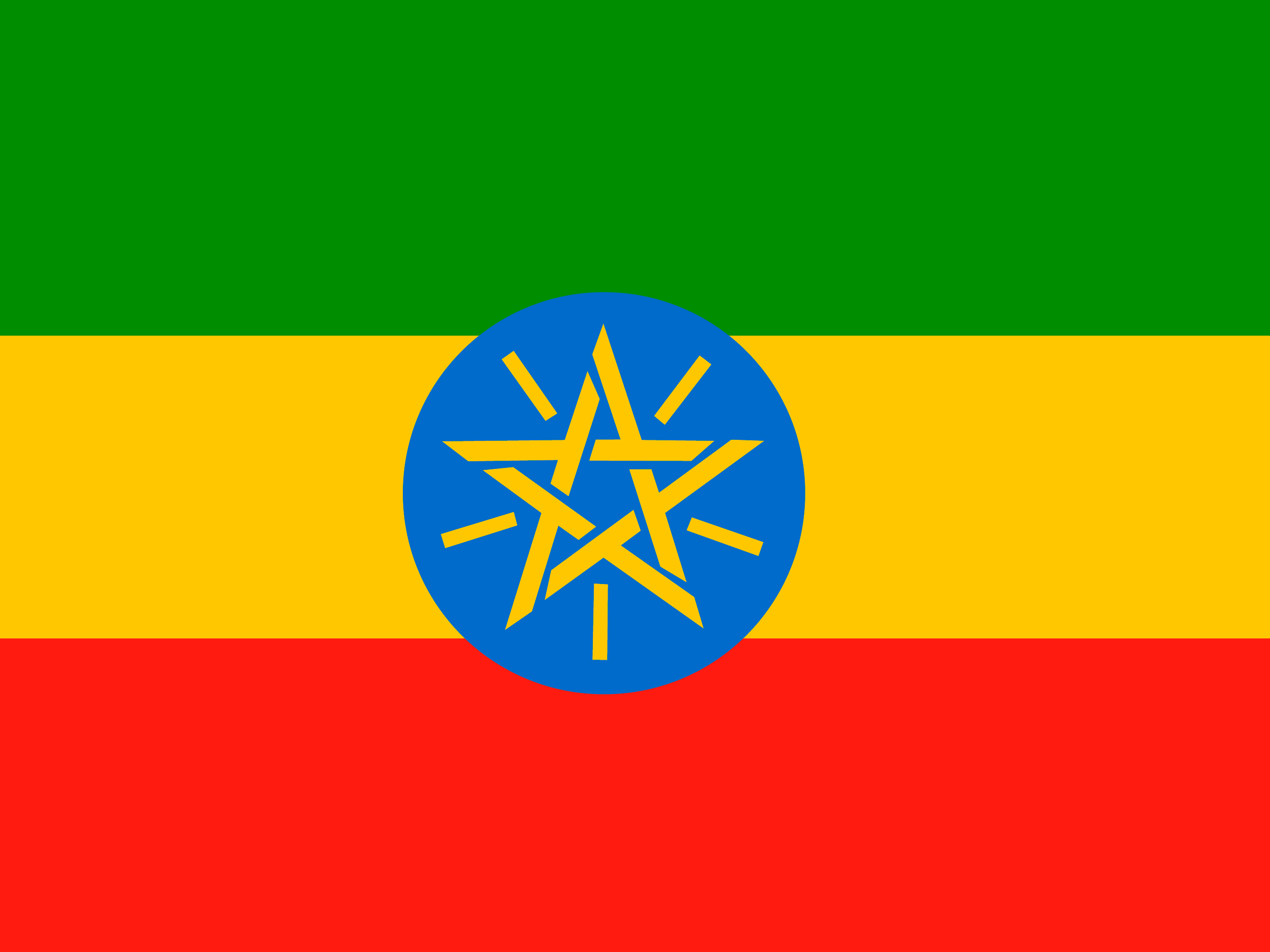 Bandera de Etiopía