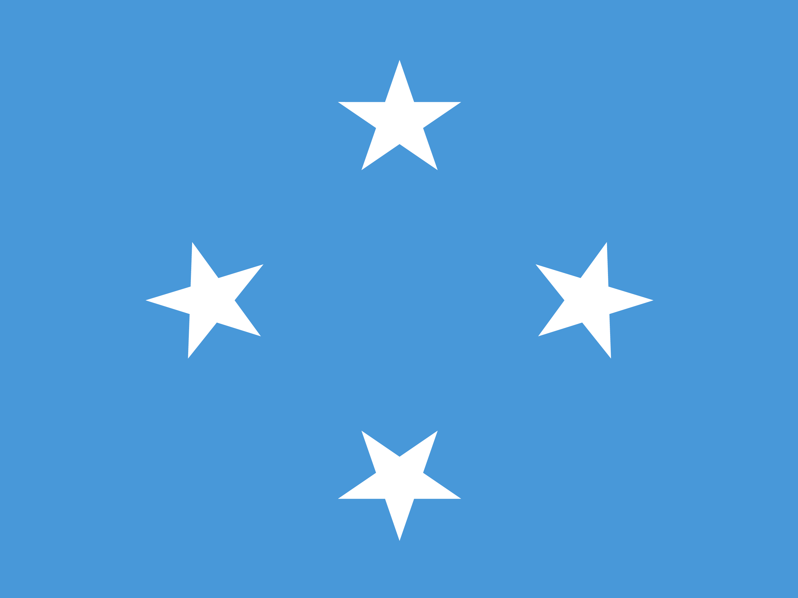 Bandera de Estados Federados de Micronesia