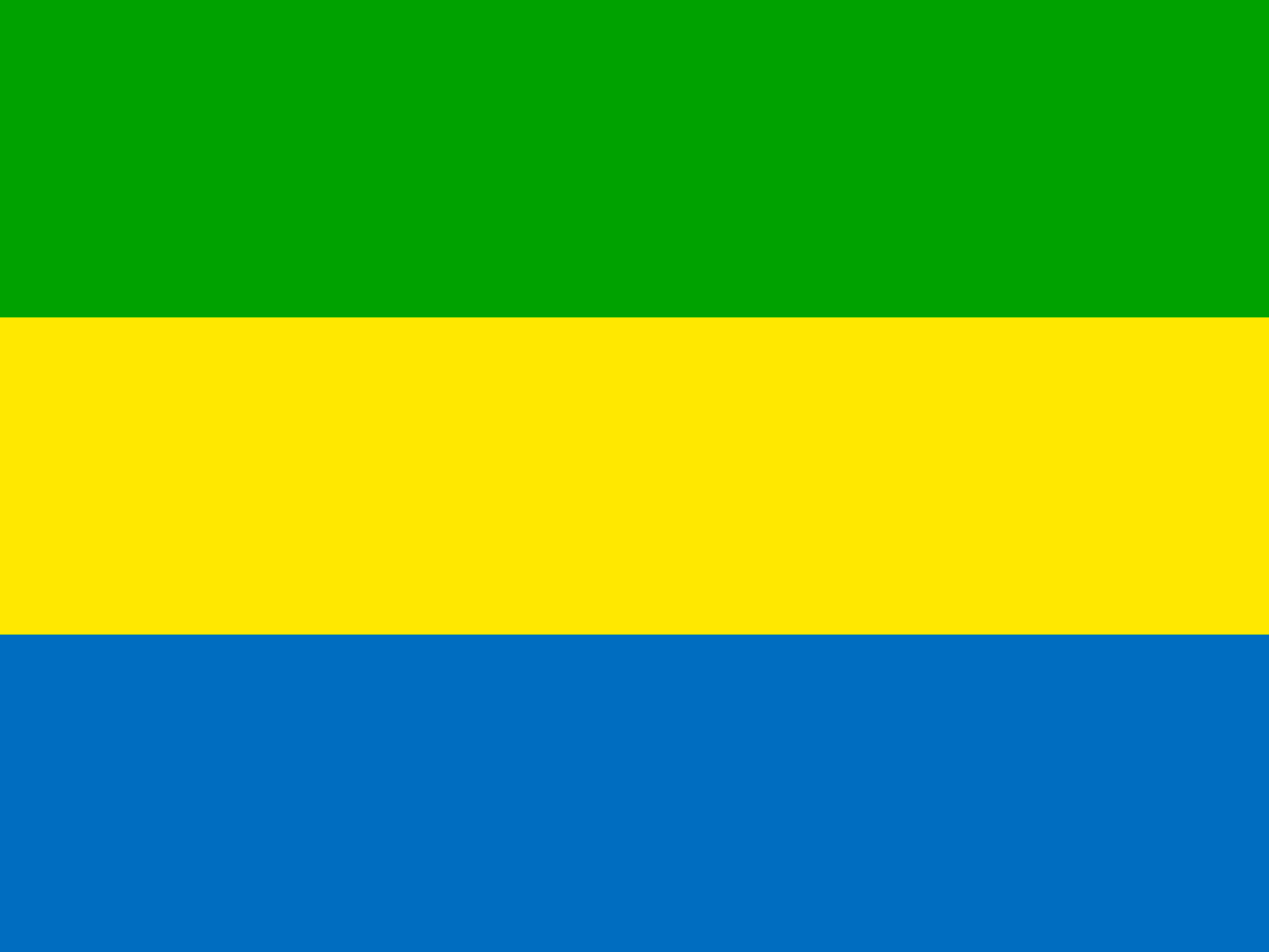Bandera de Gabón
