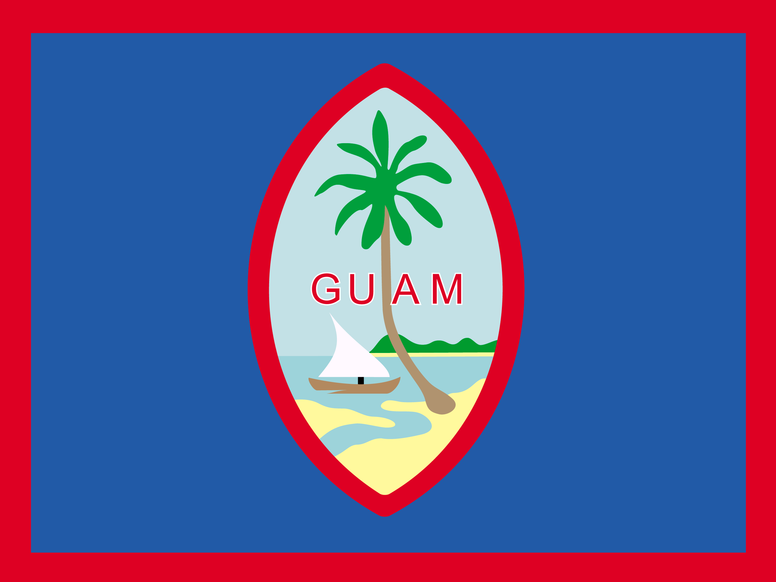 Bandera de Guam