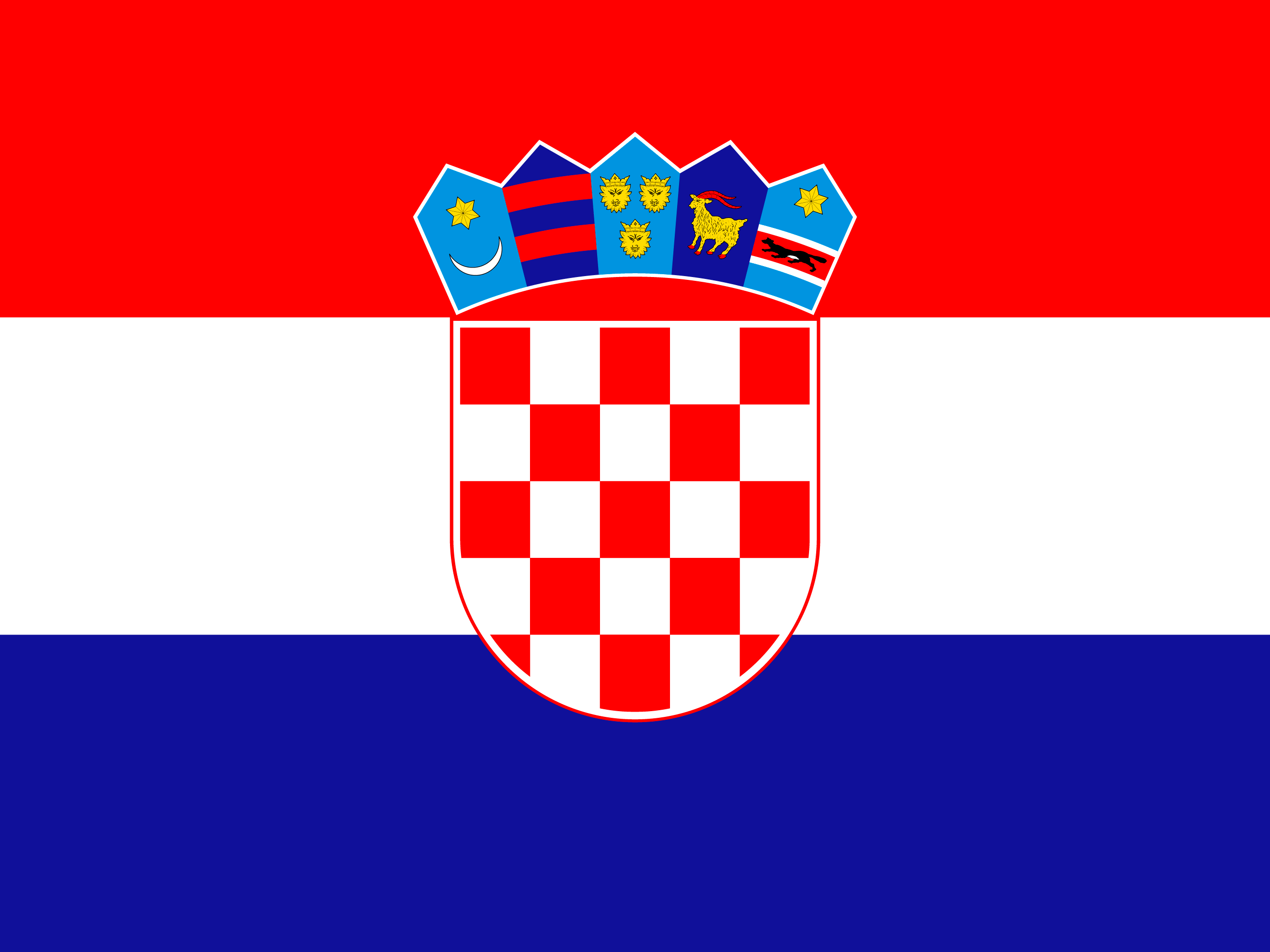 Bandera de Croacia