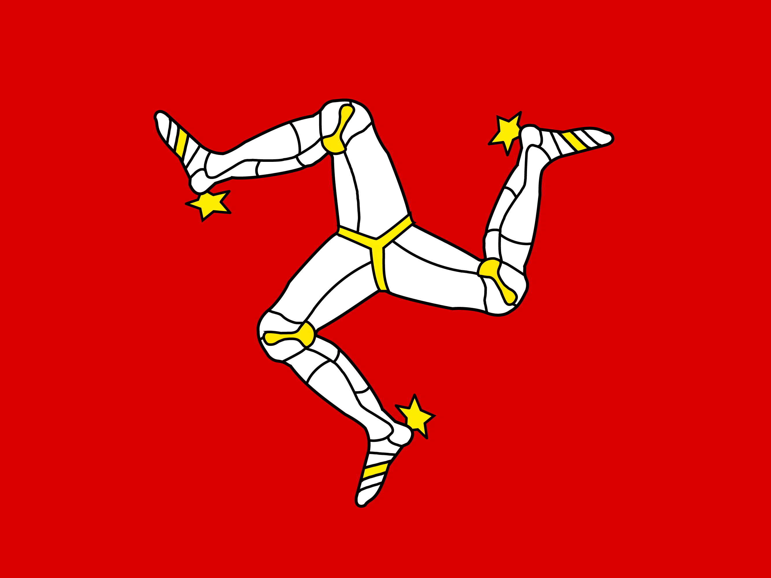 Bandera de Isla de Man