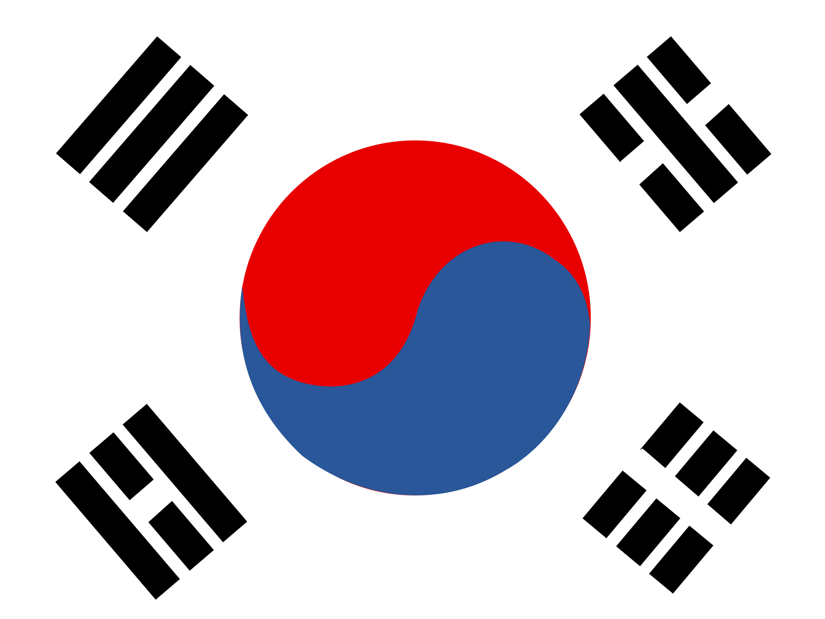 Bandera de Corea del Sur