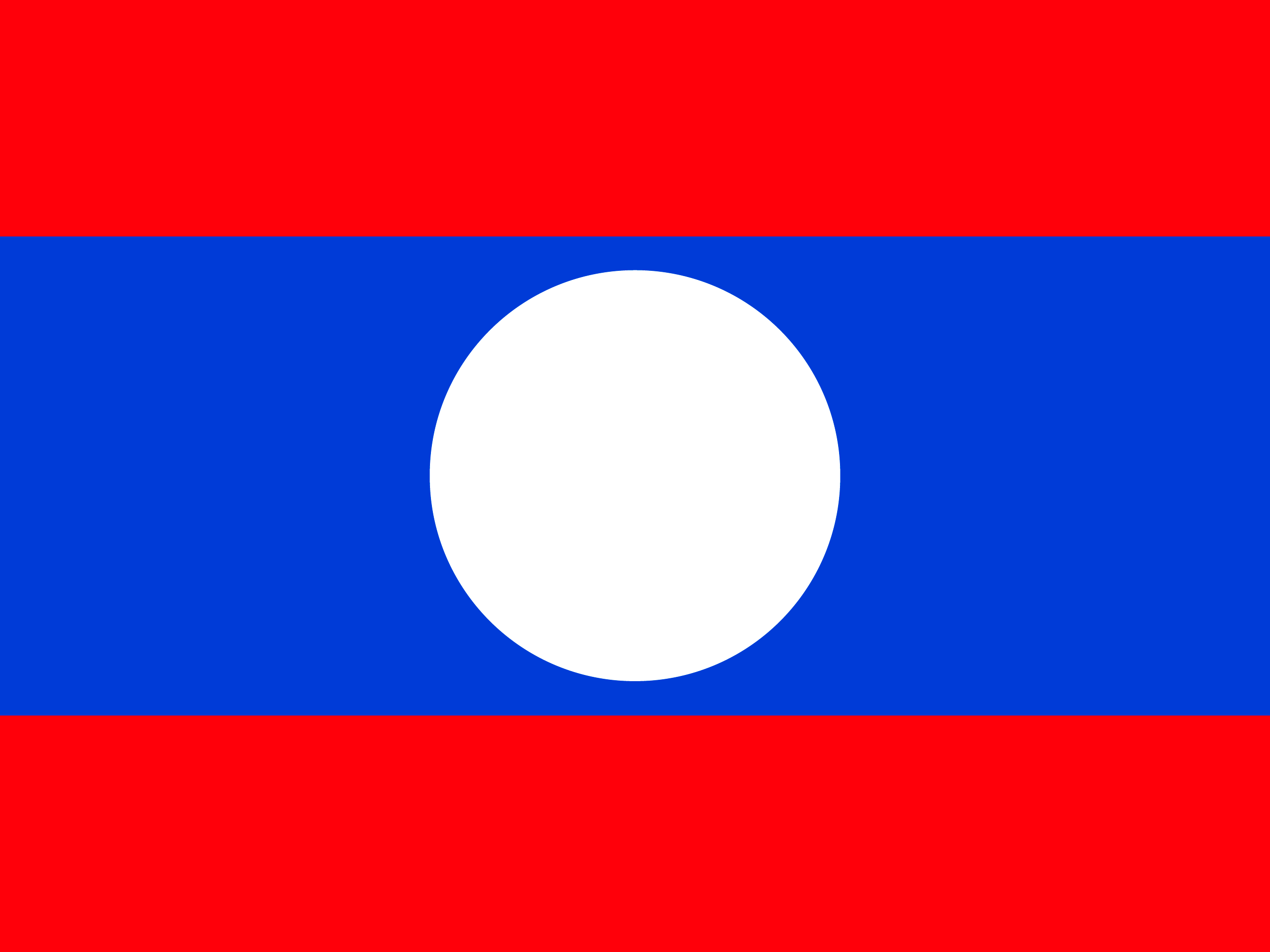 Bandera de Laos