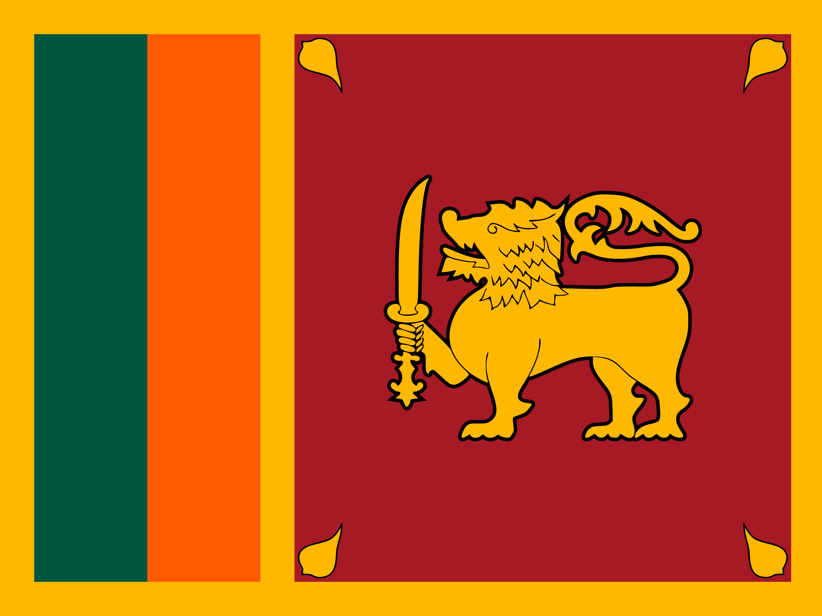 Bandera de Sri Lanka