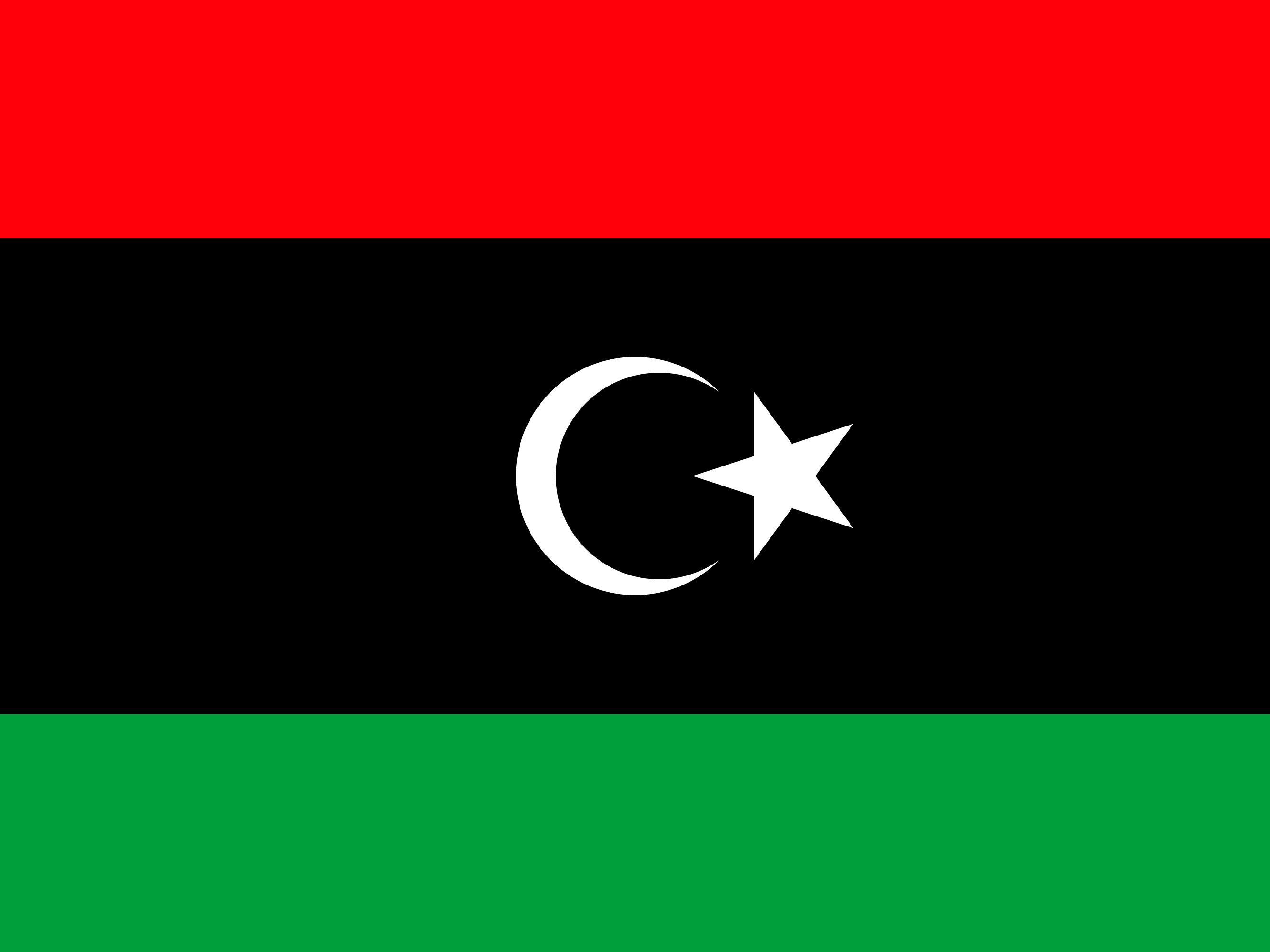 Bandera de Libia
