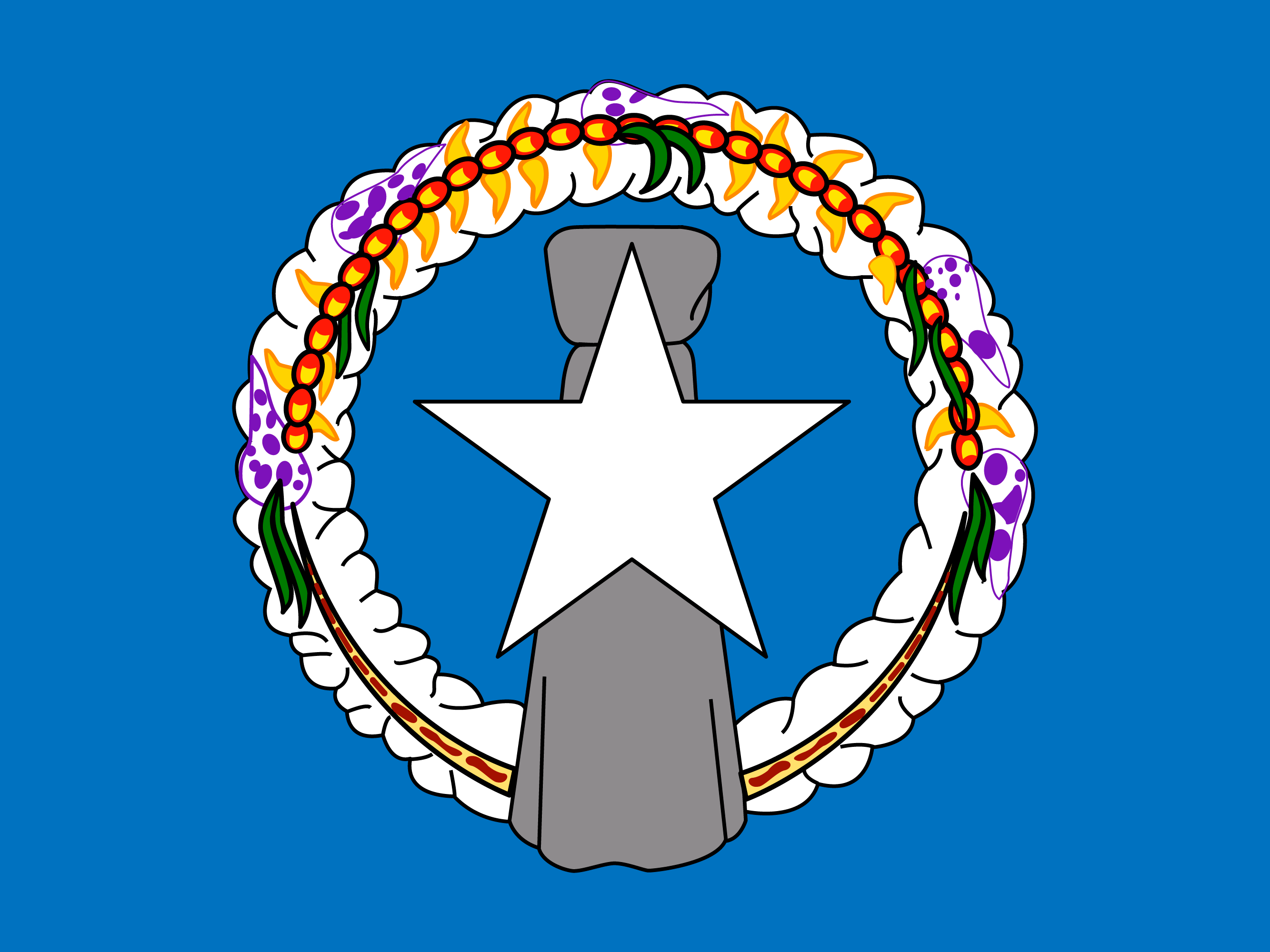 Bandera de Islas Marianas del Norte