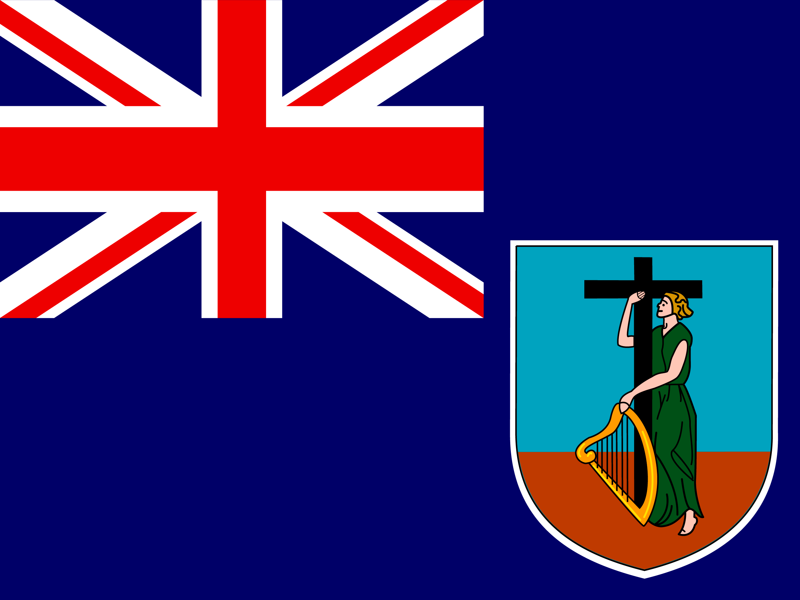 Bandera de Montserrat