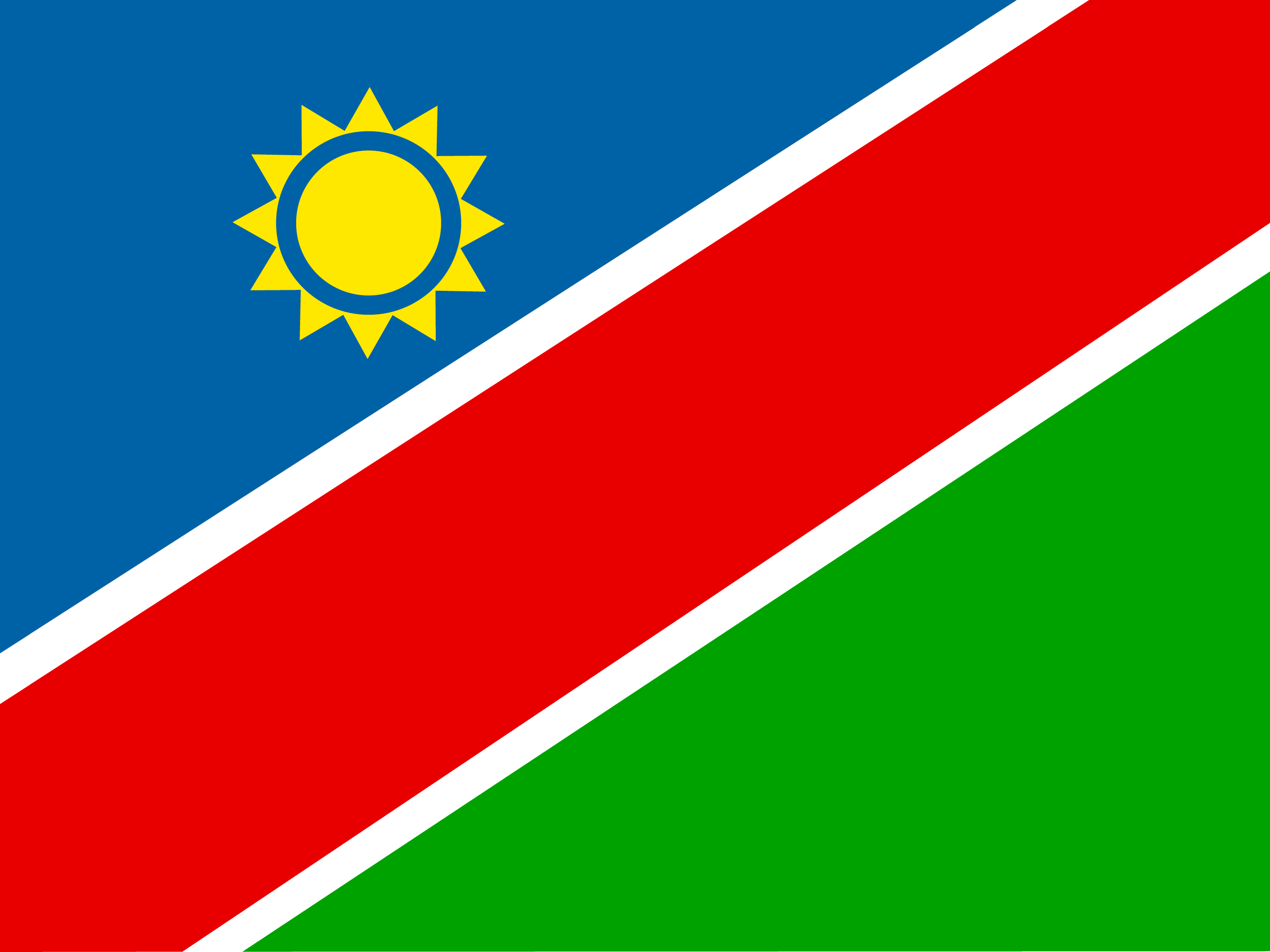 Bandera de Namibia