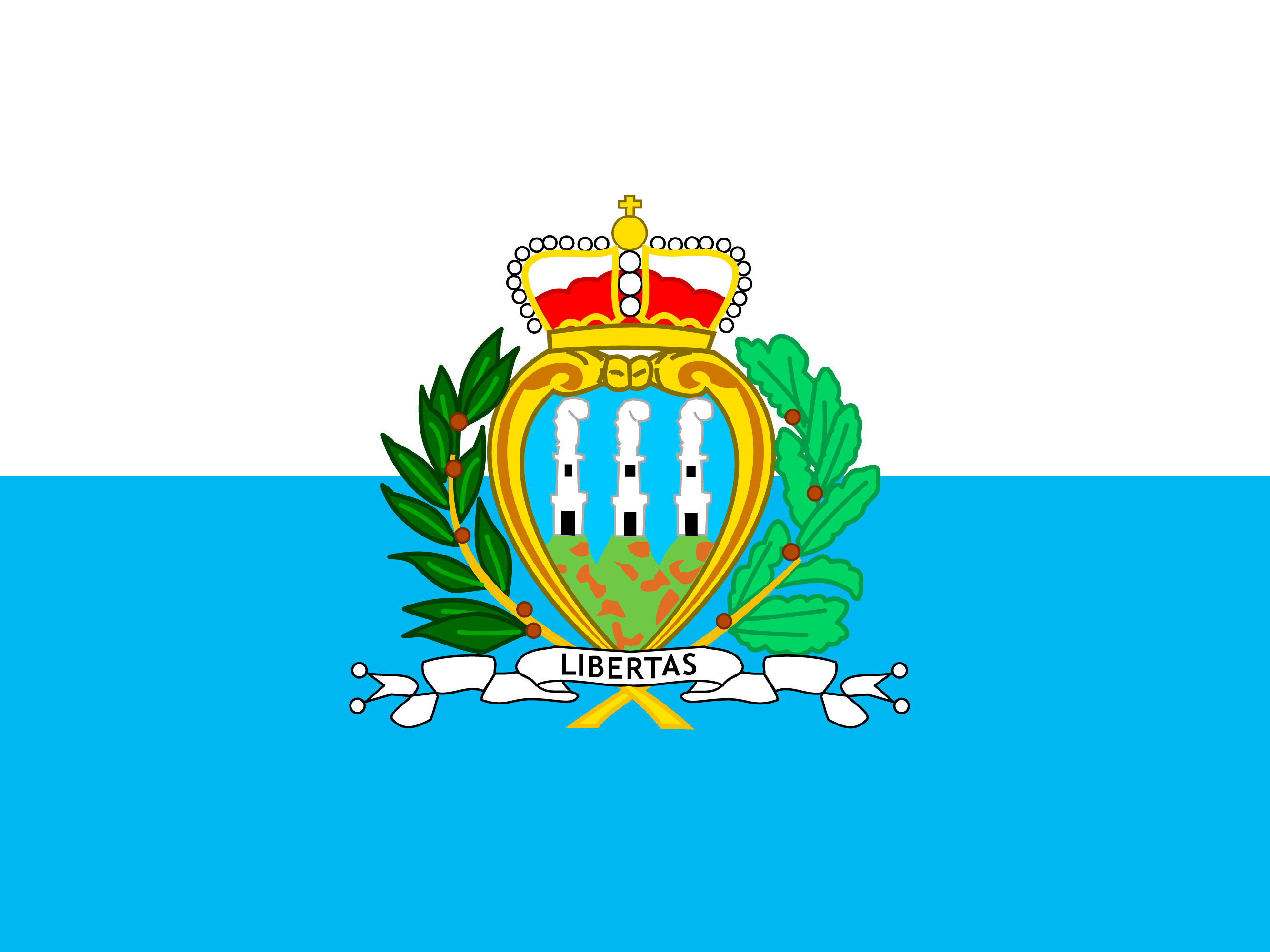 Bandera de San Marino