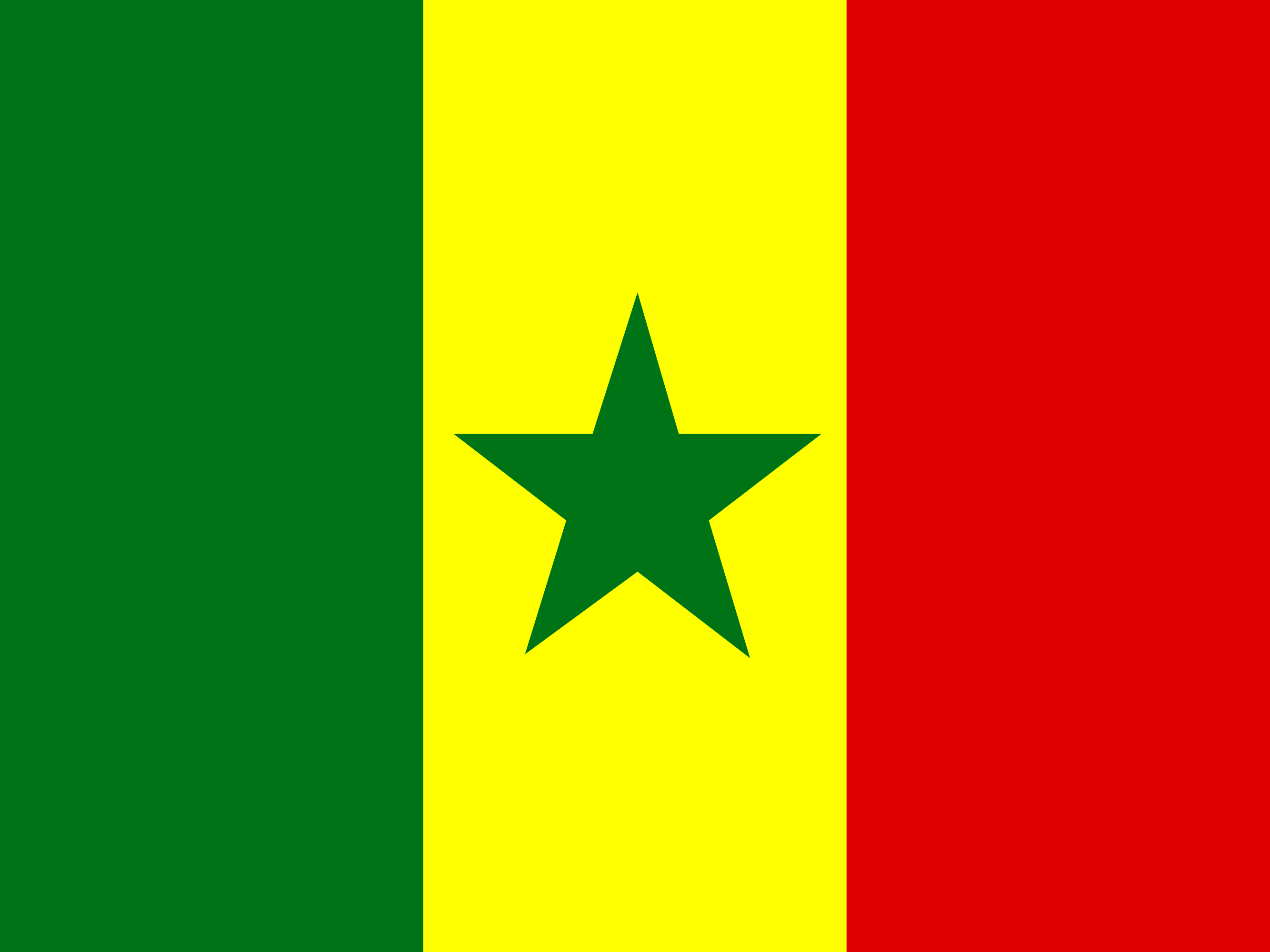 Bandera de Senegal