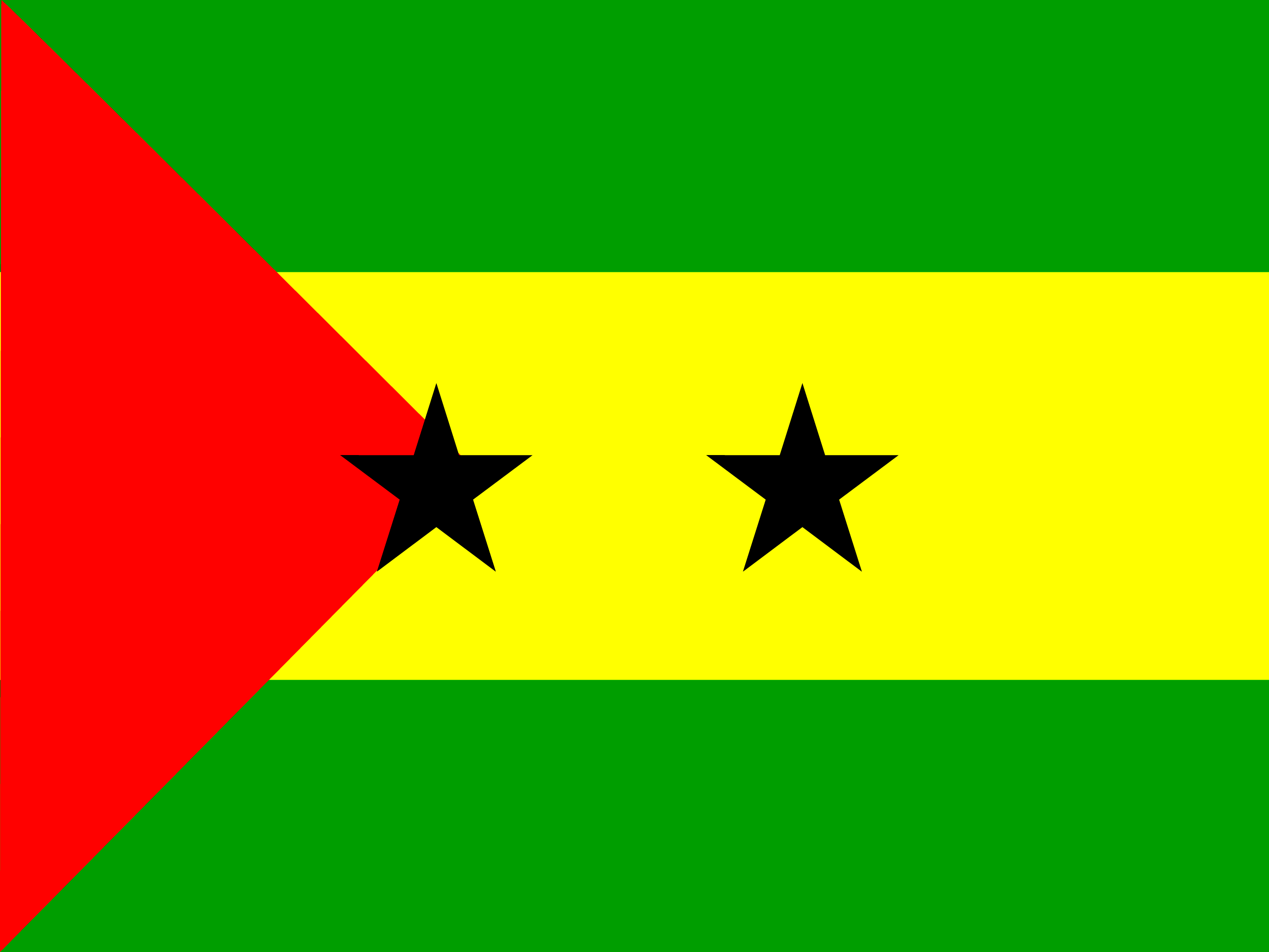 Bandera de Santo Tomé y Príncipe