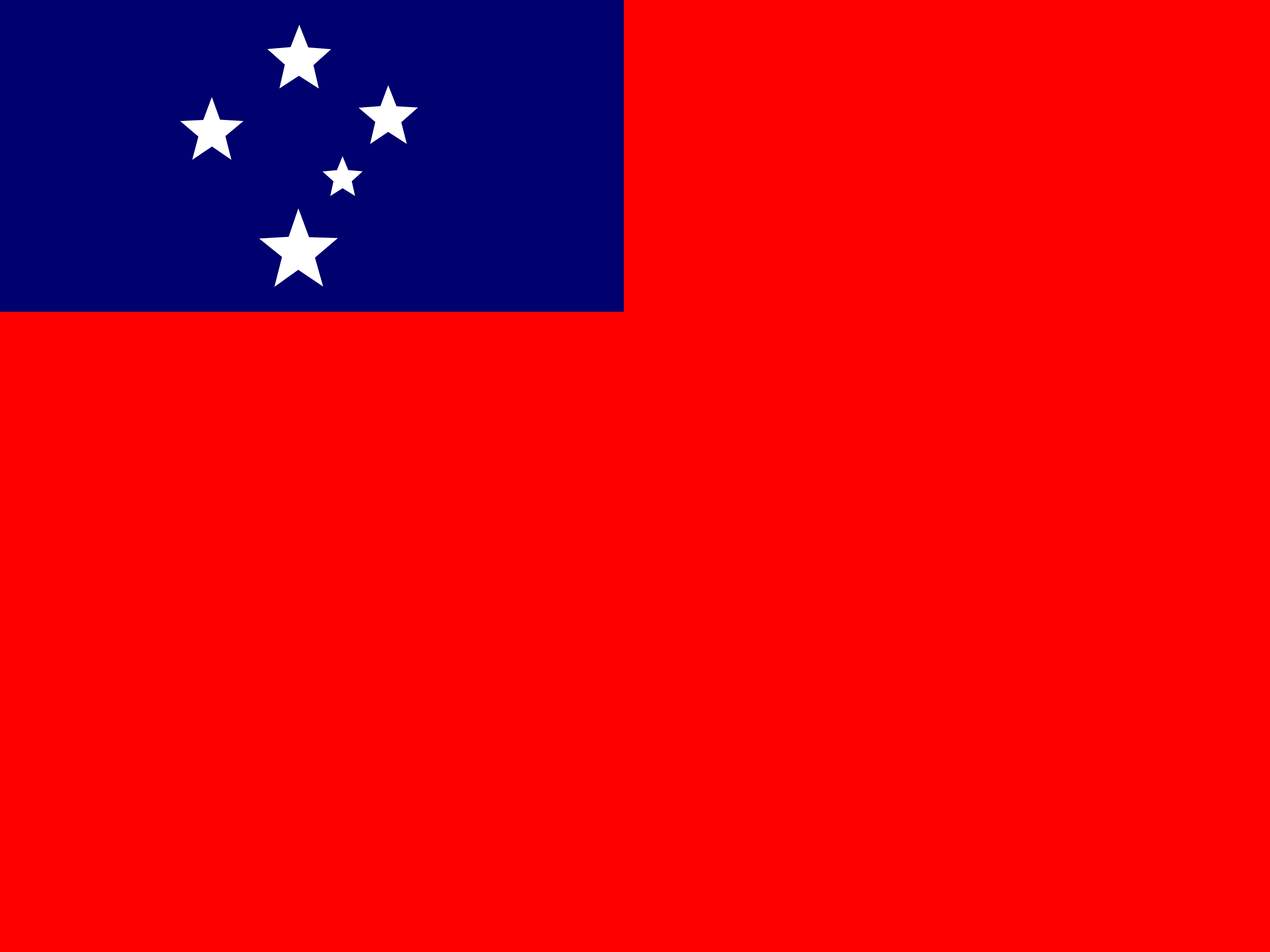 Bandera de Samoa