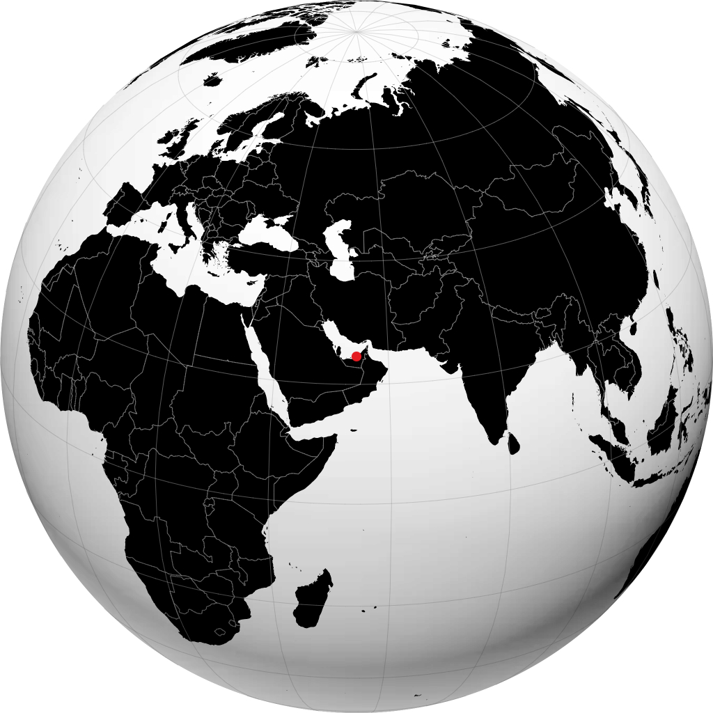 Abu Dabi en el globo