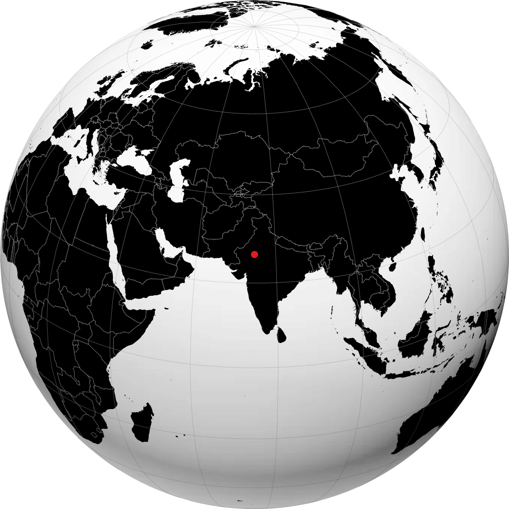 Ajmer en el globo