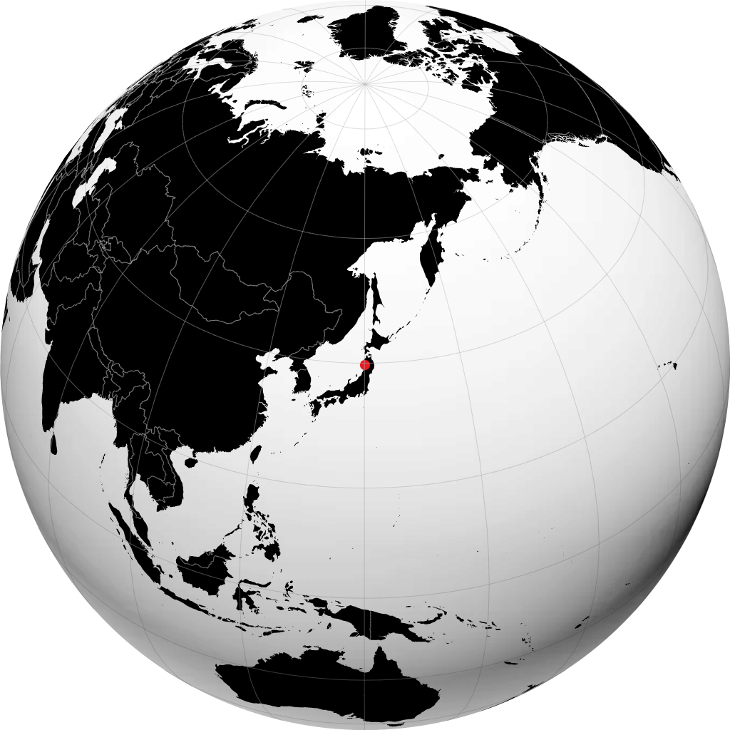 Akita en el globo