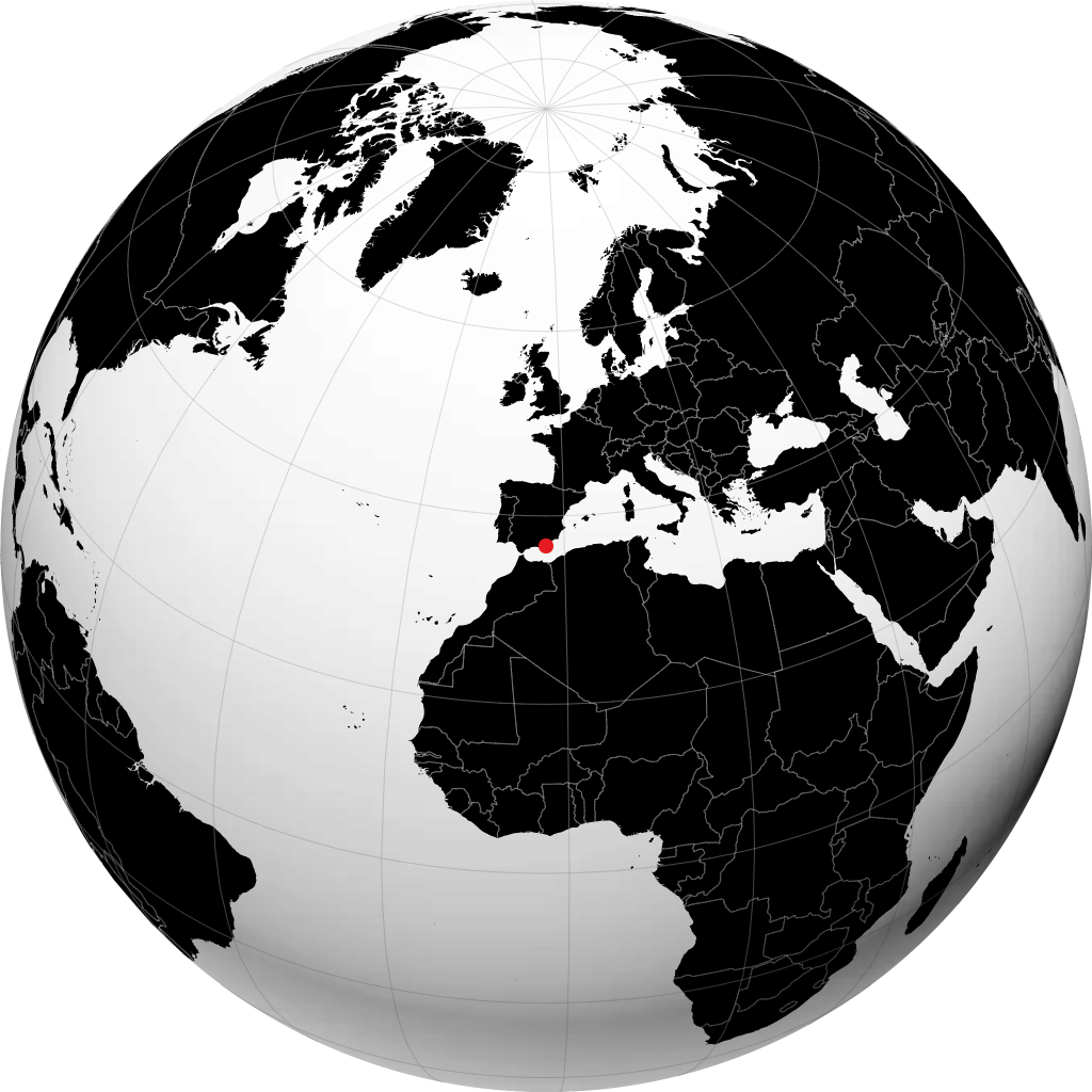 Almería en el globo