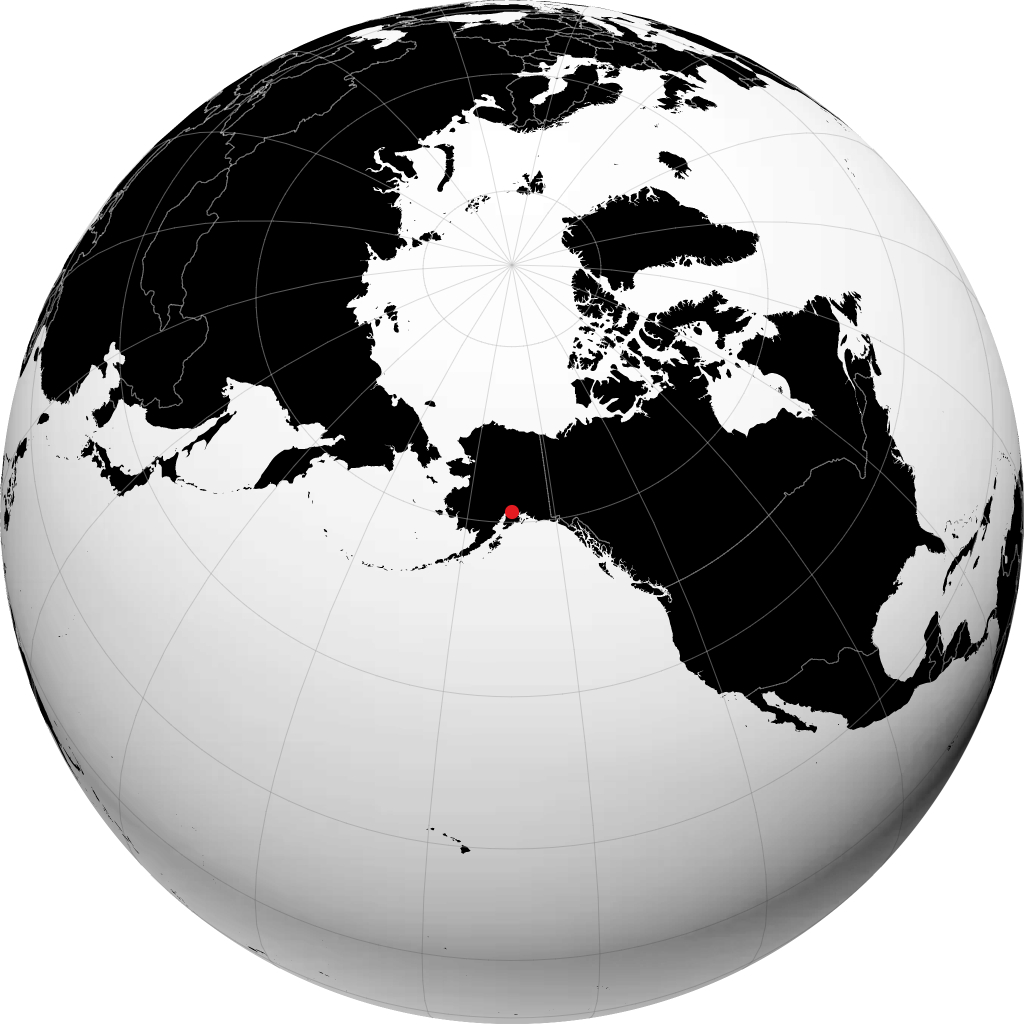 Anchorage en el globo