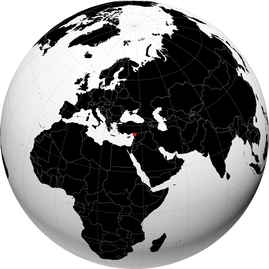 Antakya en el globo