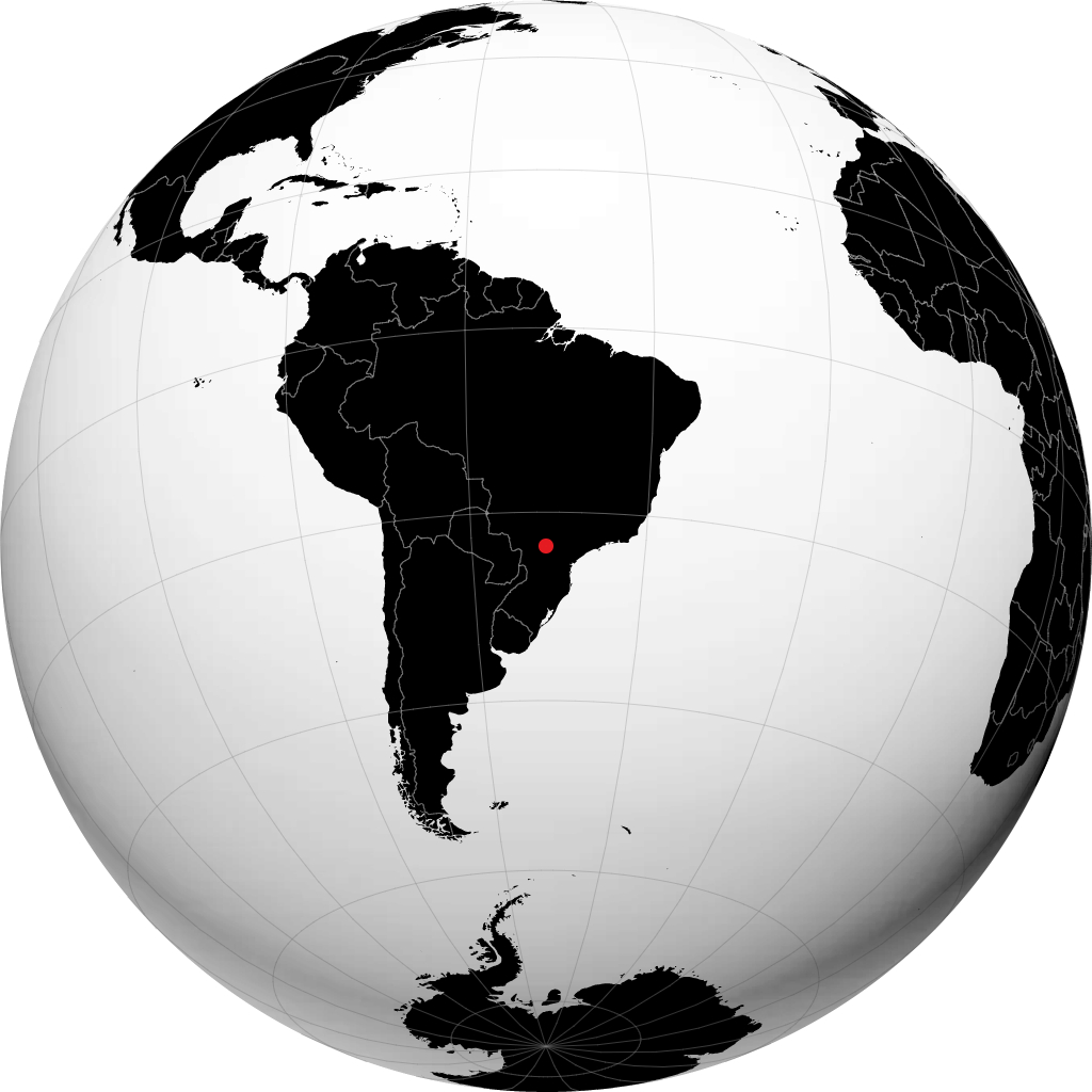 Apucarana en el globo