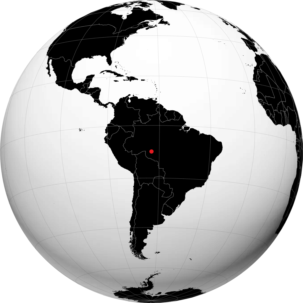 Ariquemes en el globo
