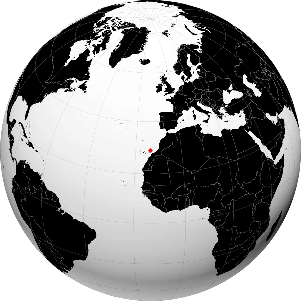 Arrecife en el globo