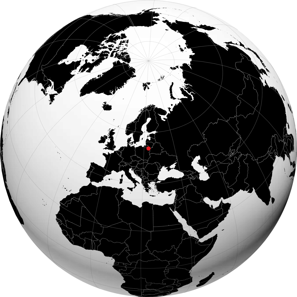 Augustów en el globo