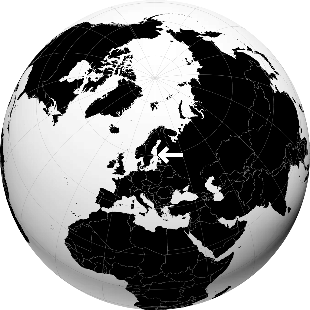 Åland en el globo