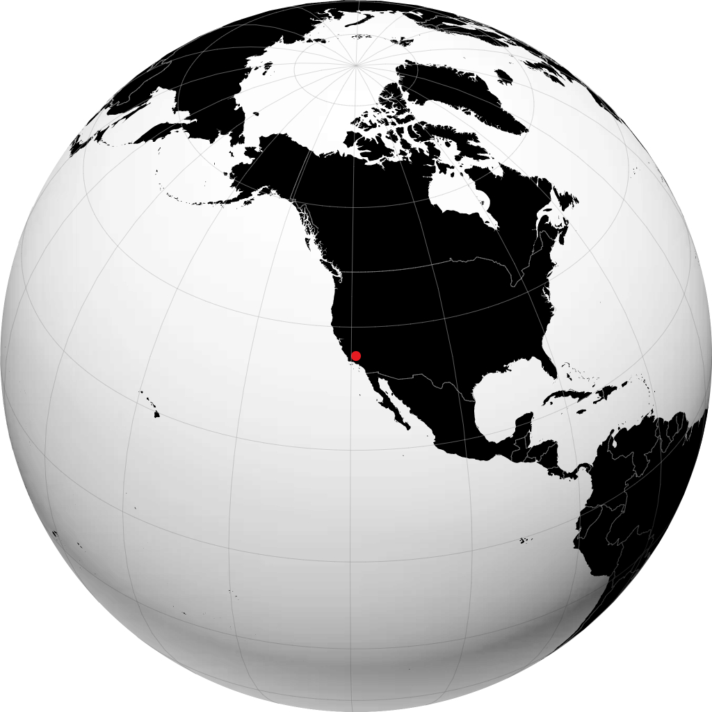 Bakersfield en el globo