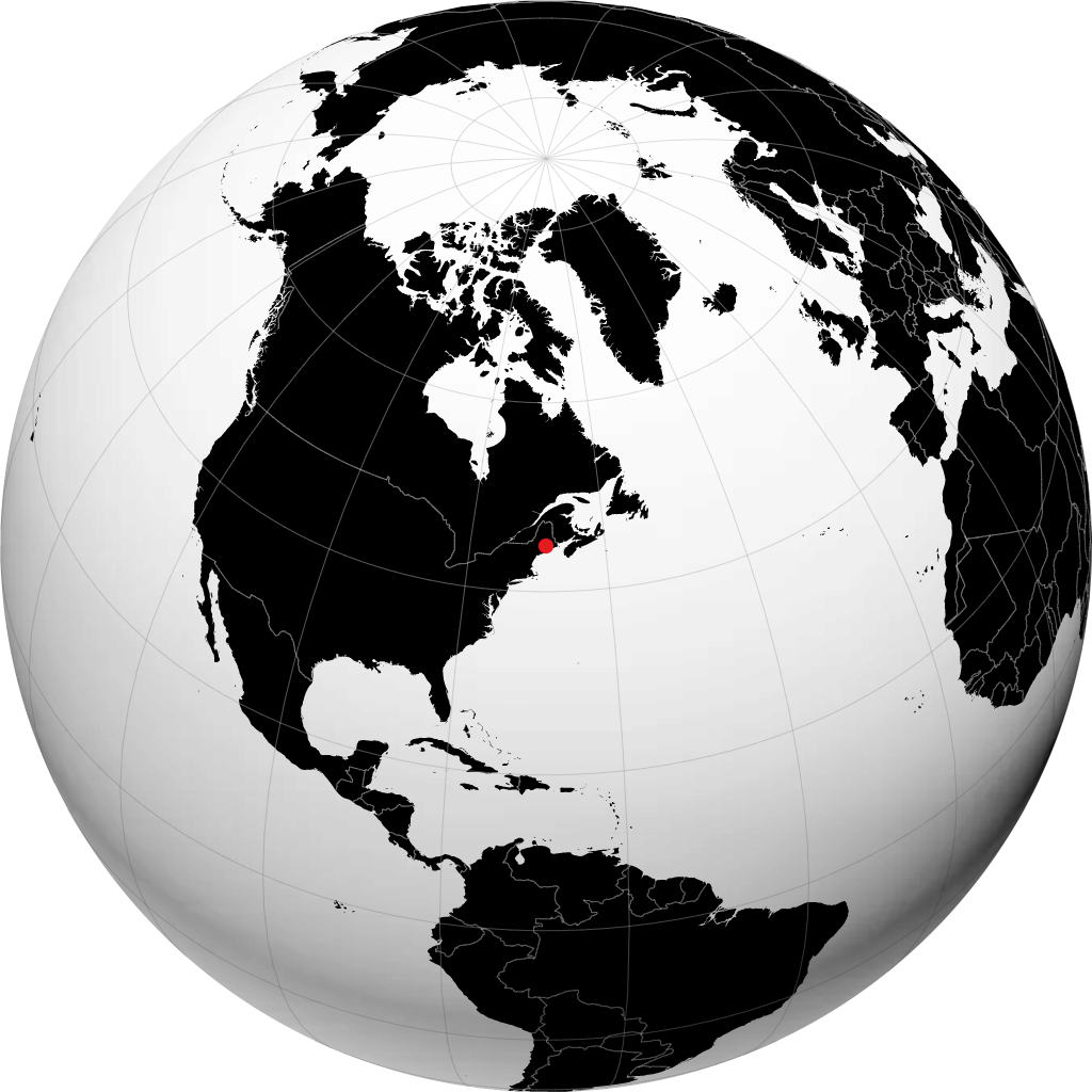 Bangor en el globo