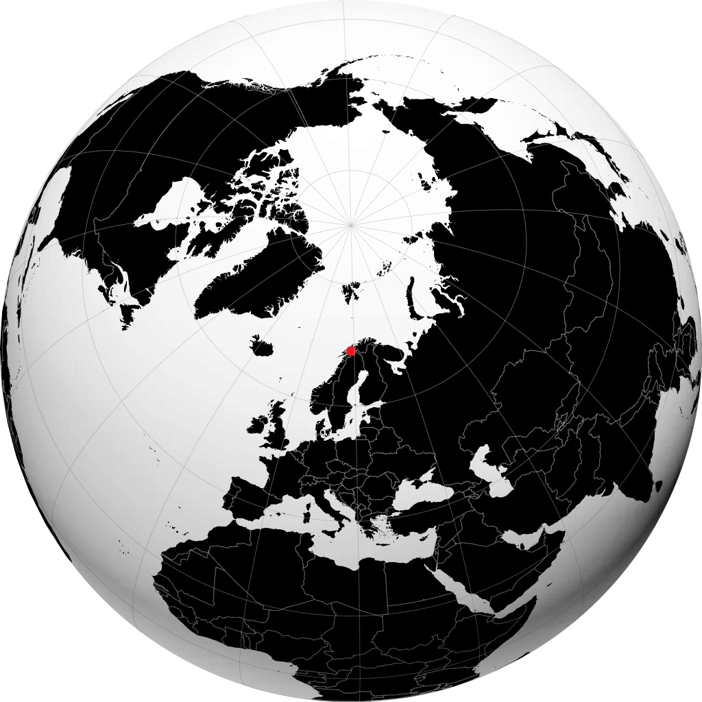 Bardufoss en el globo
