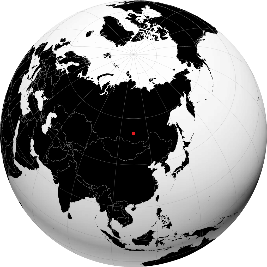 Barguzin en el globo