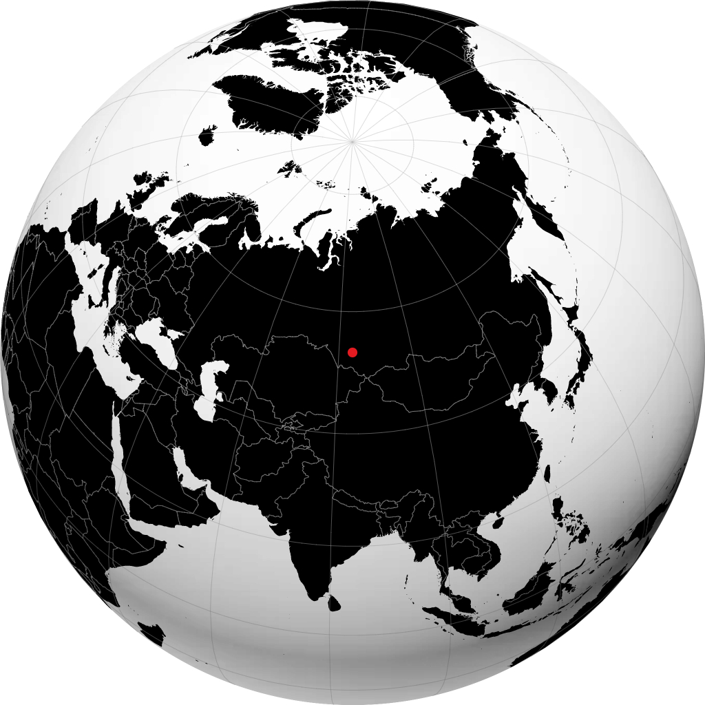 Barnaul en el globo