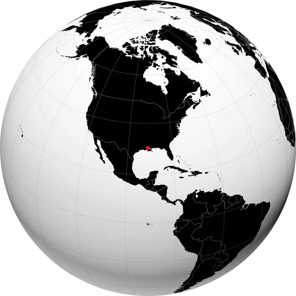 Baton Rouge en el globo
