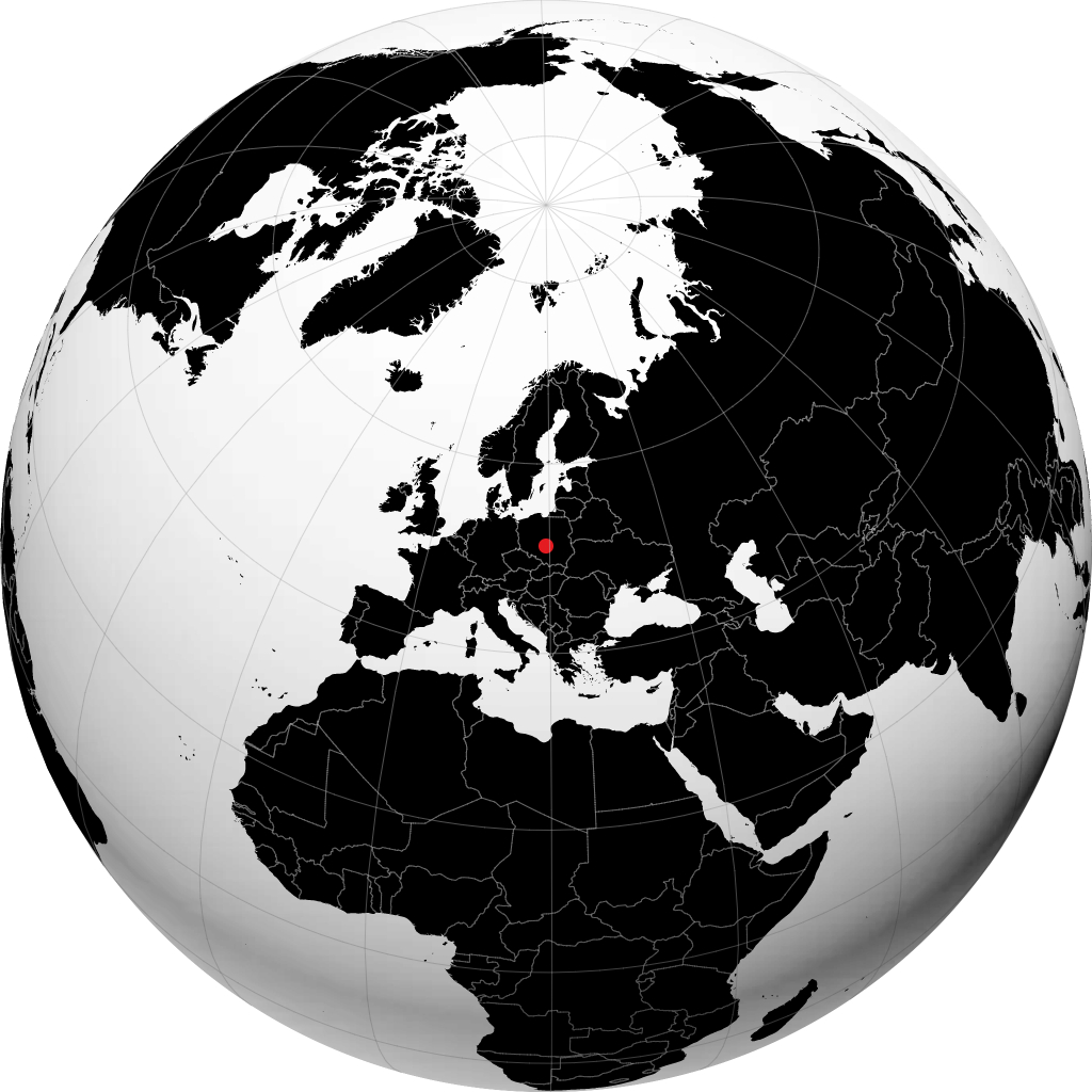Bełchatów en el globo