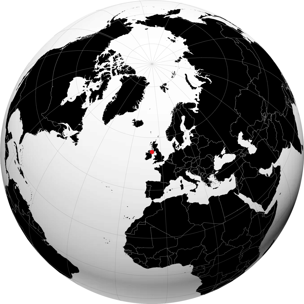 Belfast en el globo