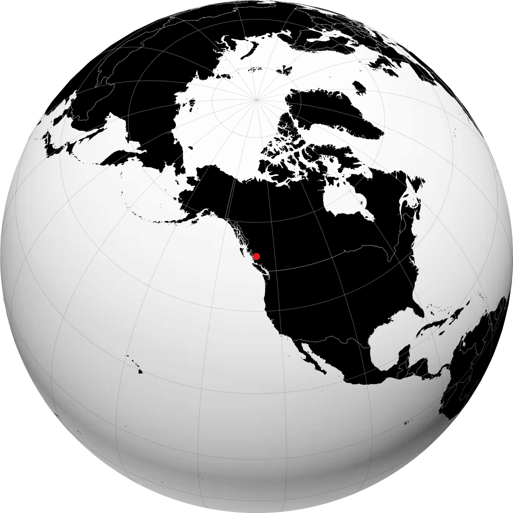 Bella Coola en el globo