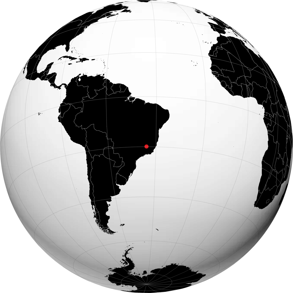Belo Horizonte en el globo