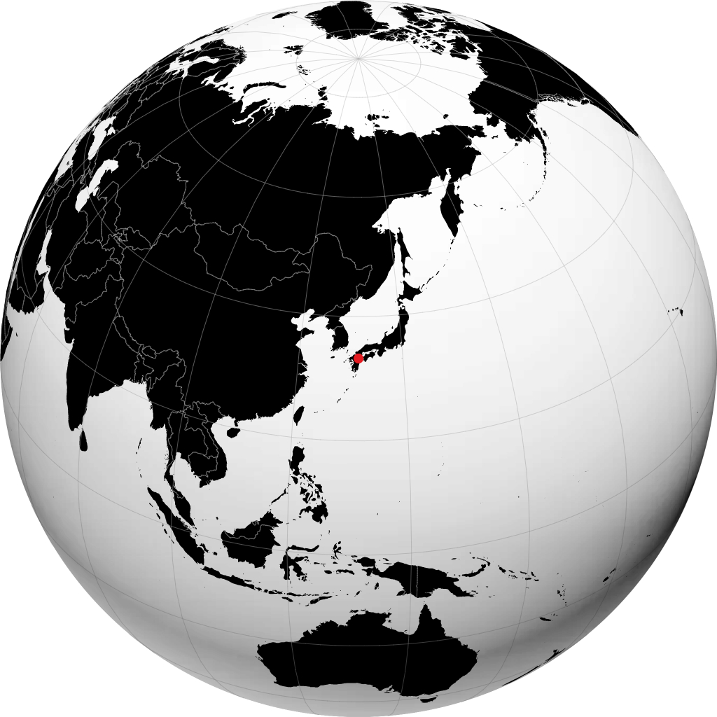 Beppu en el globo